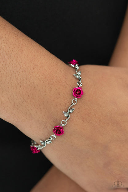 Roses Supposes - pink - Paparazzi bracelet