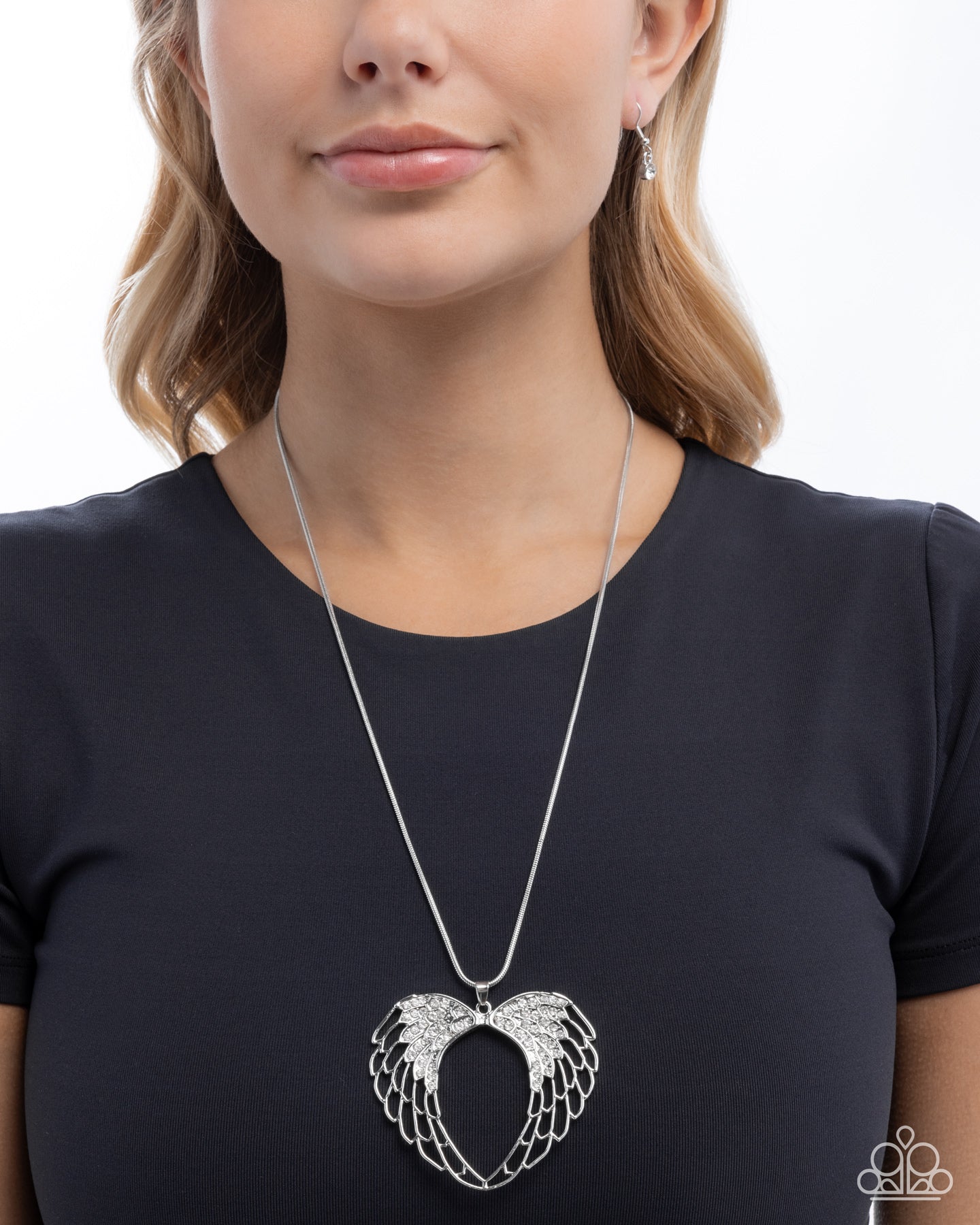 Angelic Accuracy - white - Paparazzi necklace