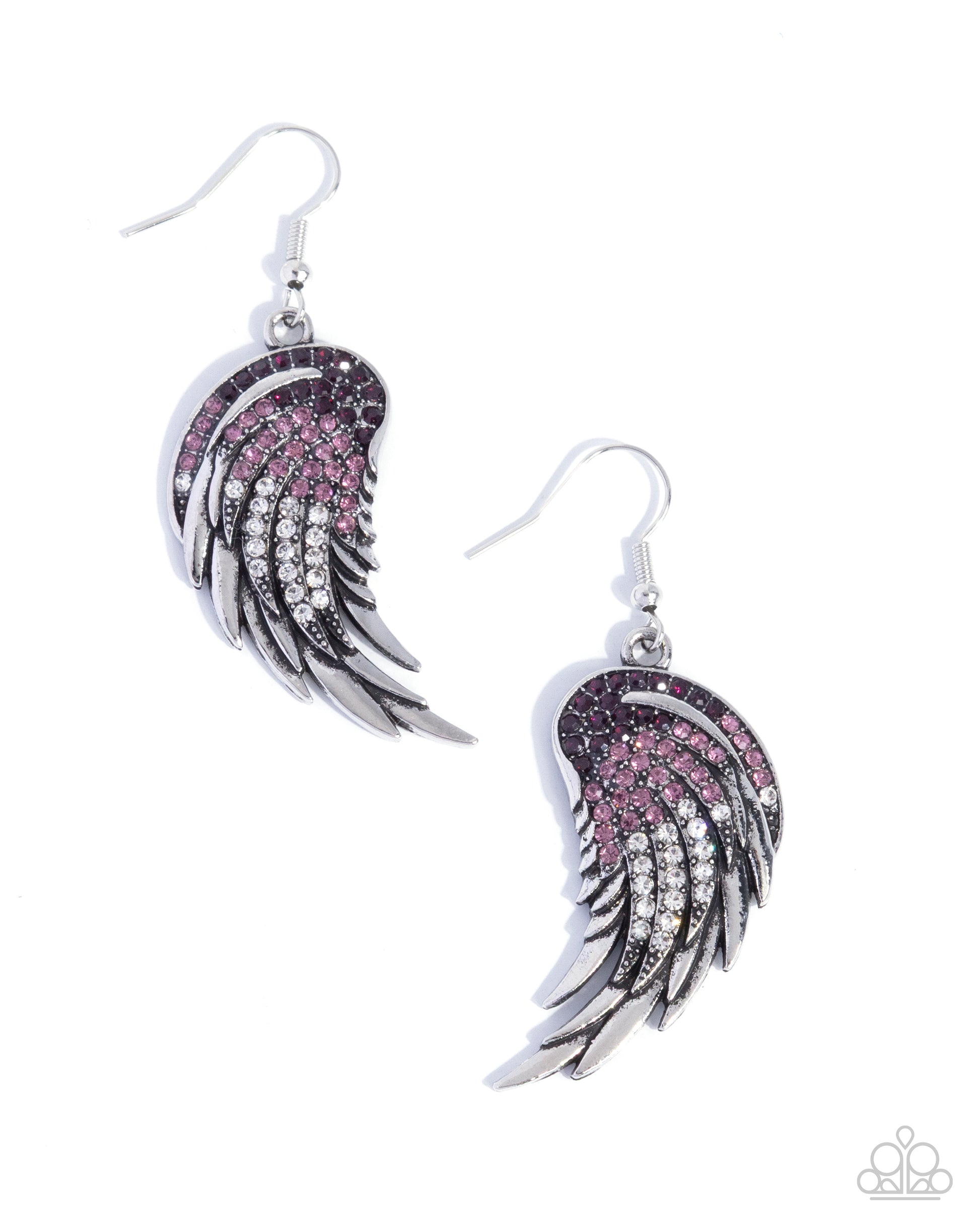 Angelic Appeal - purple - Paparazzi earrings
