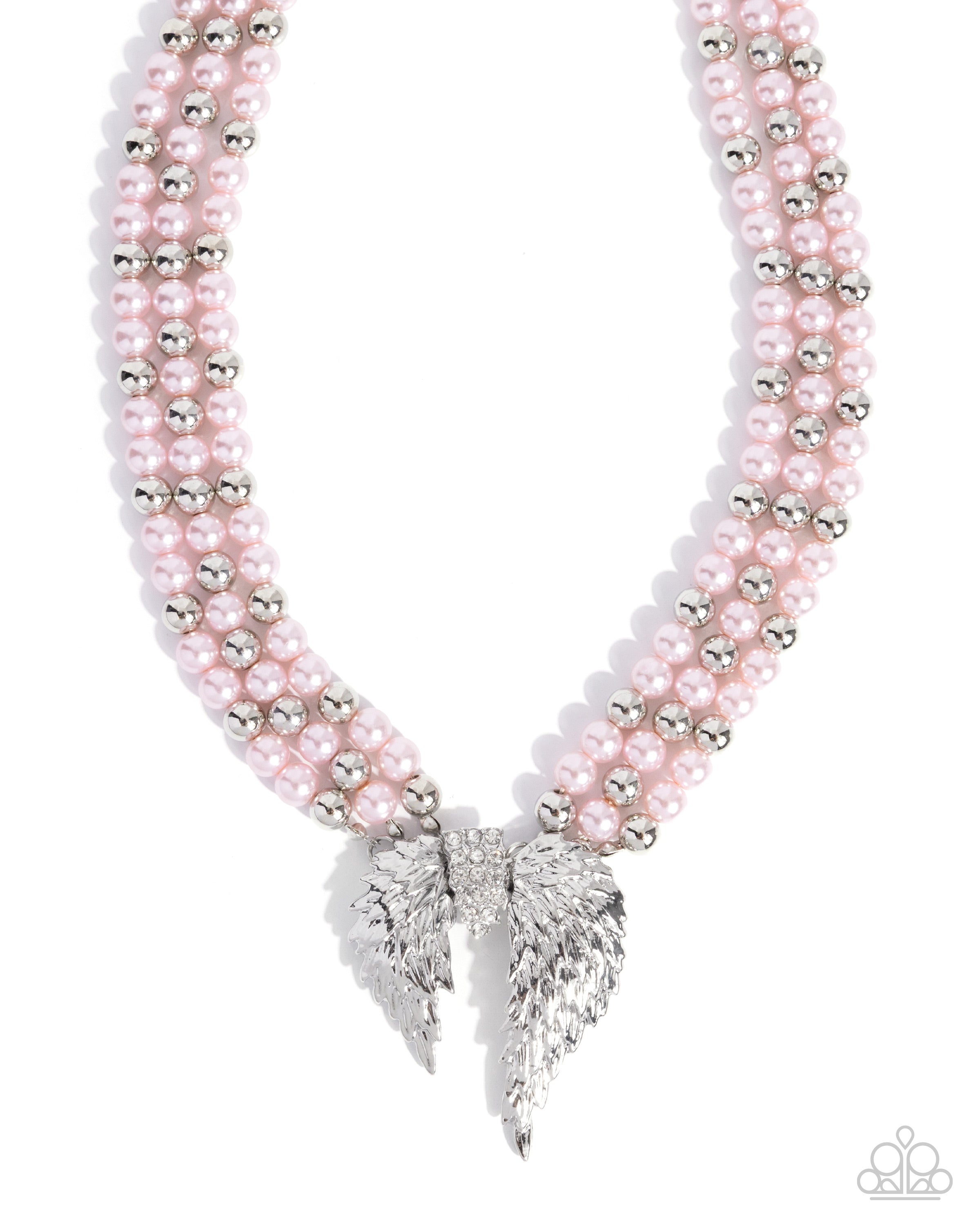 Angelic Ardor - pink - Paparazzi necklace – JewelryBlingThing