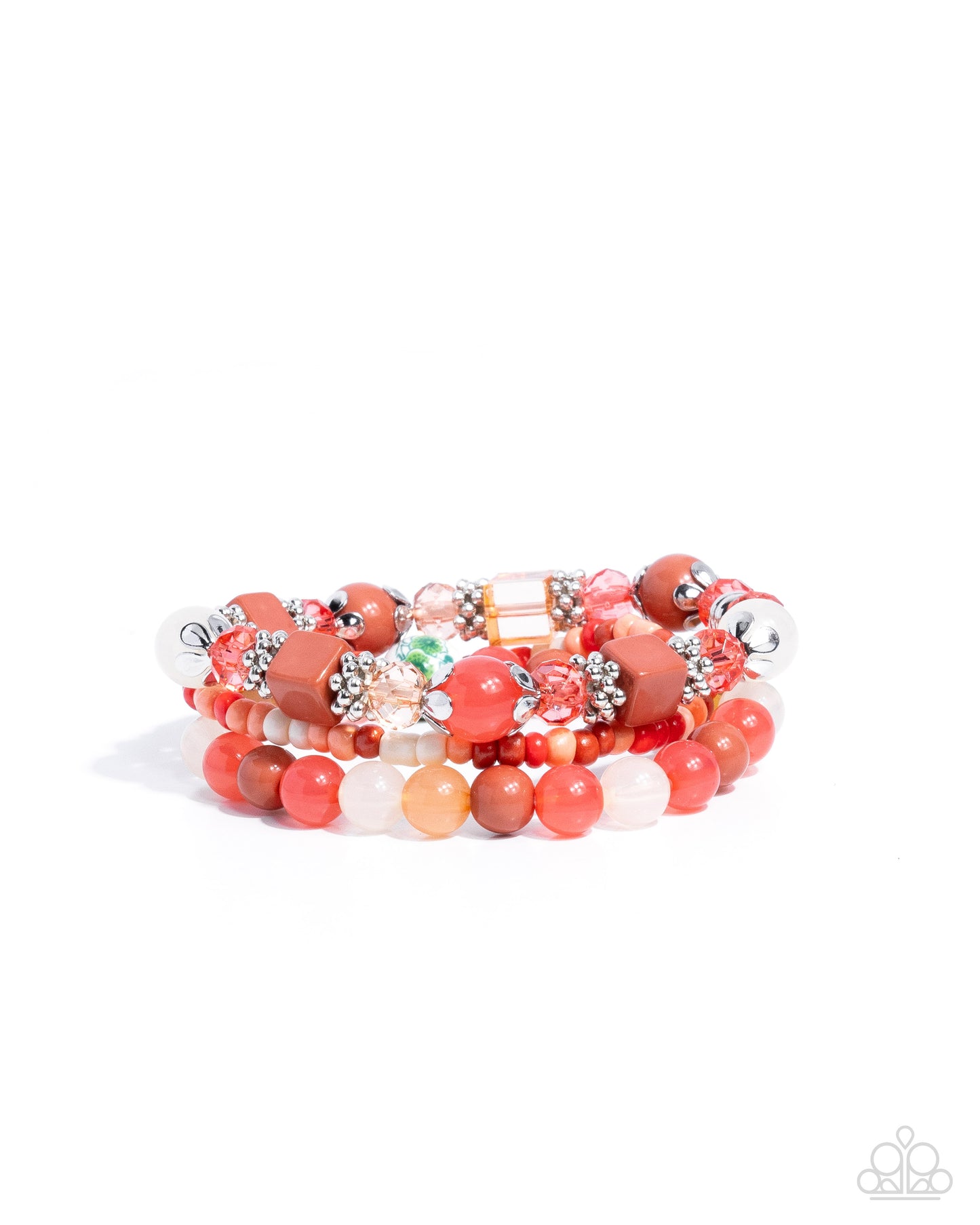 Angelic Array - orange - Paparazzi bracelet
