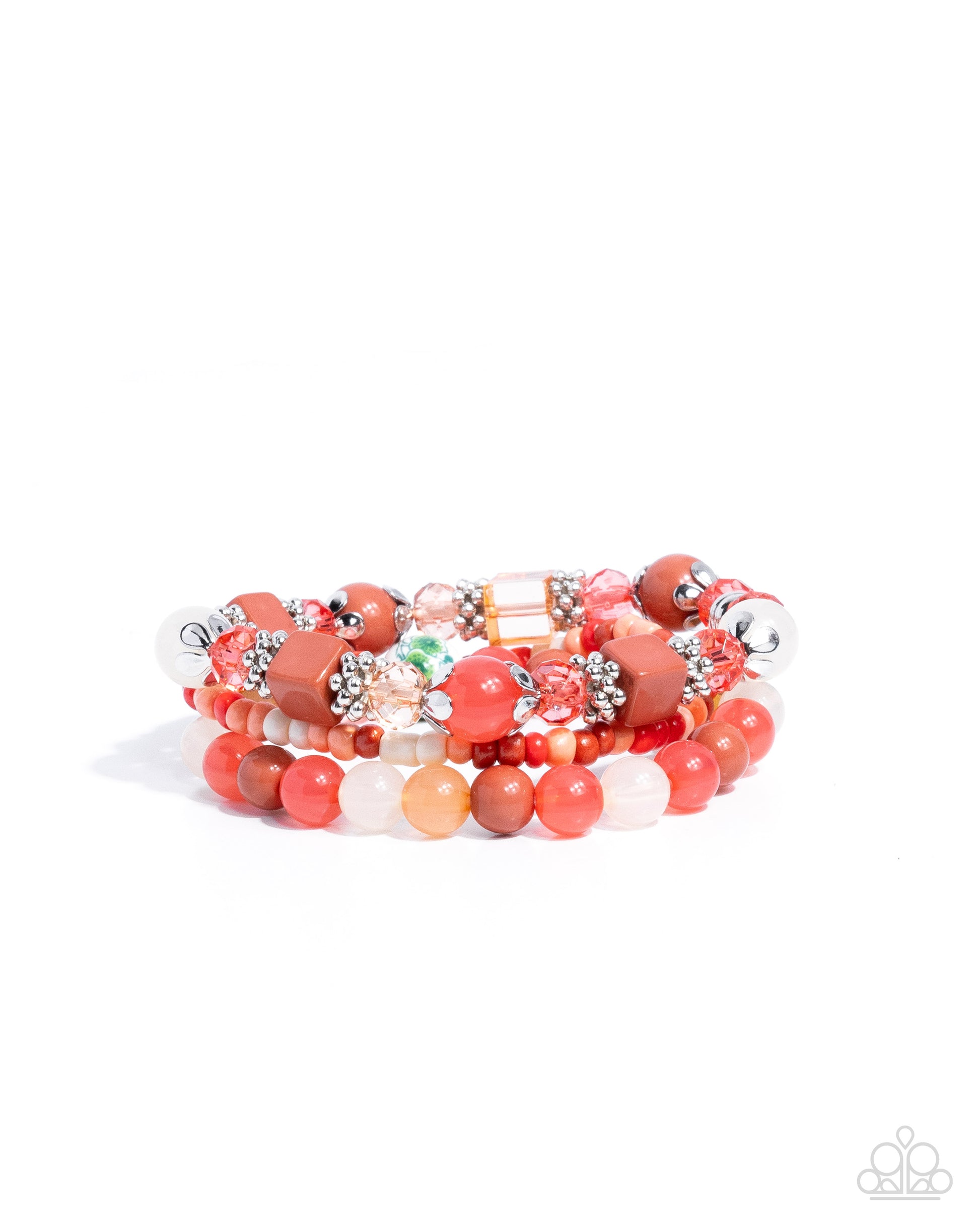 Angelic Array - orange - Paparazzi bracelet