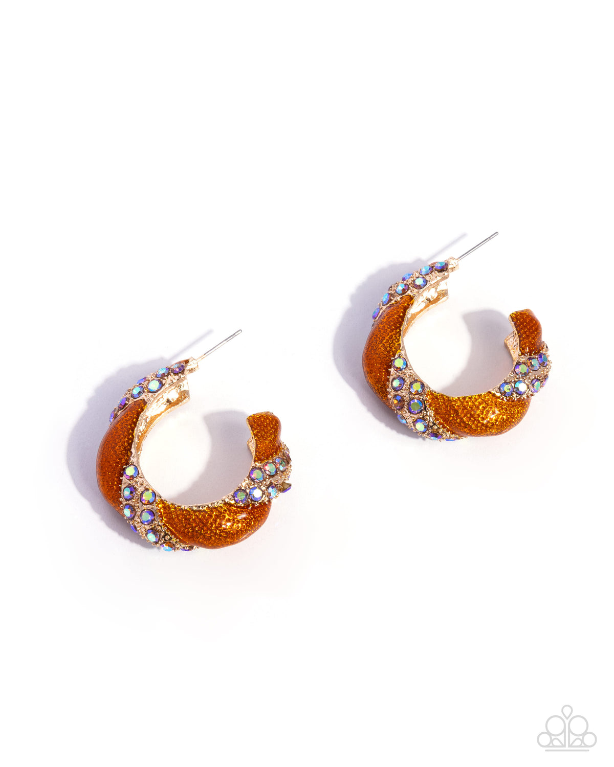 Appreciative Aesthetic - orange - Paparazzi earrings