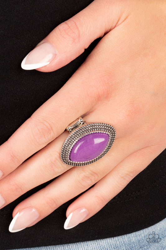 Artisanal Apothecary - purple - Paparazzi ring
