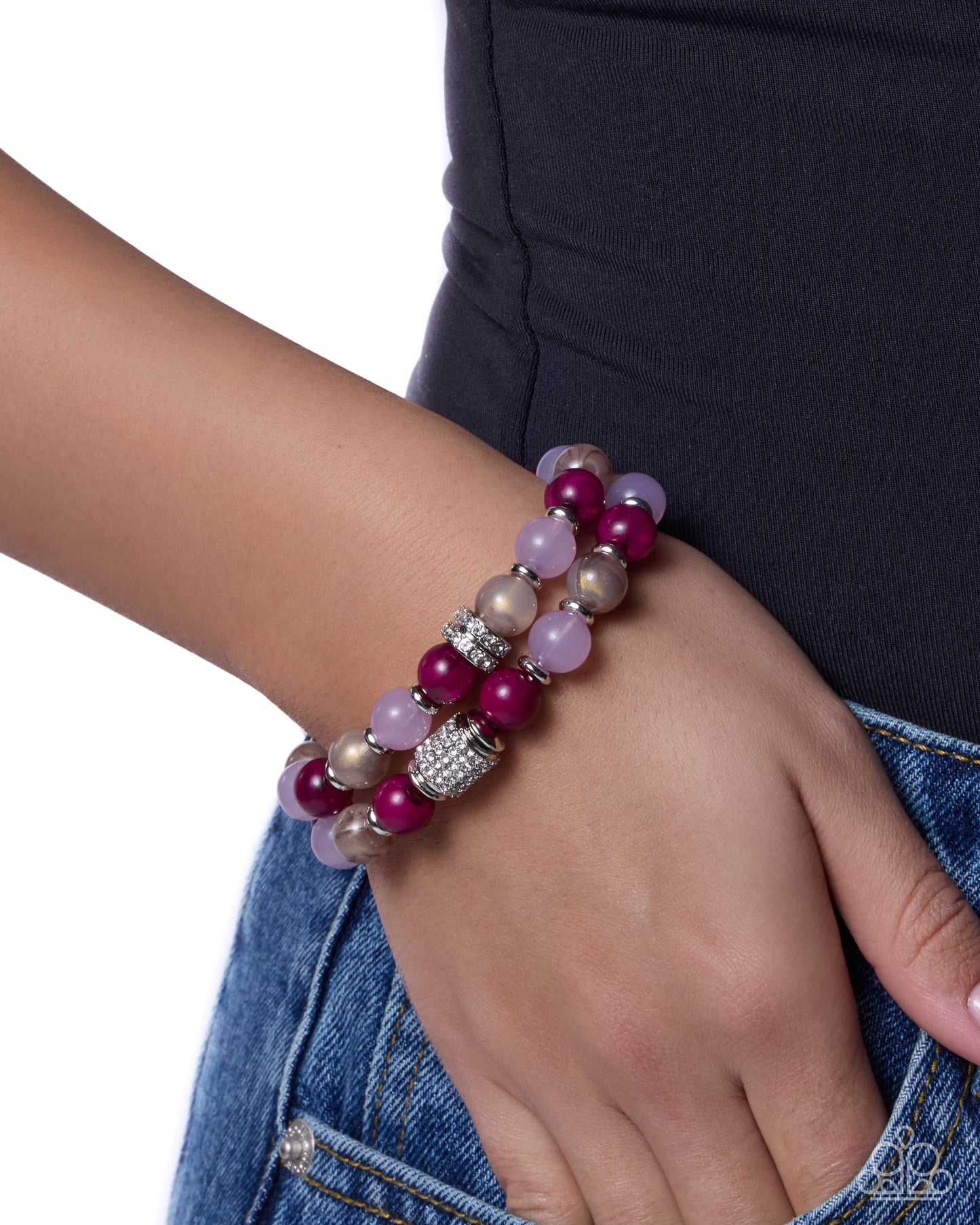 Artistic Arrangement - purple - Paparazzi bracelet