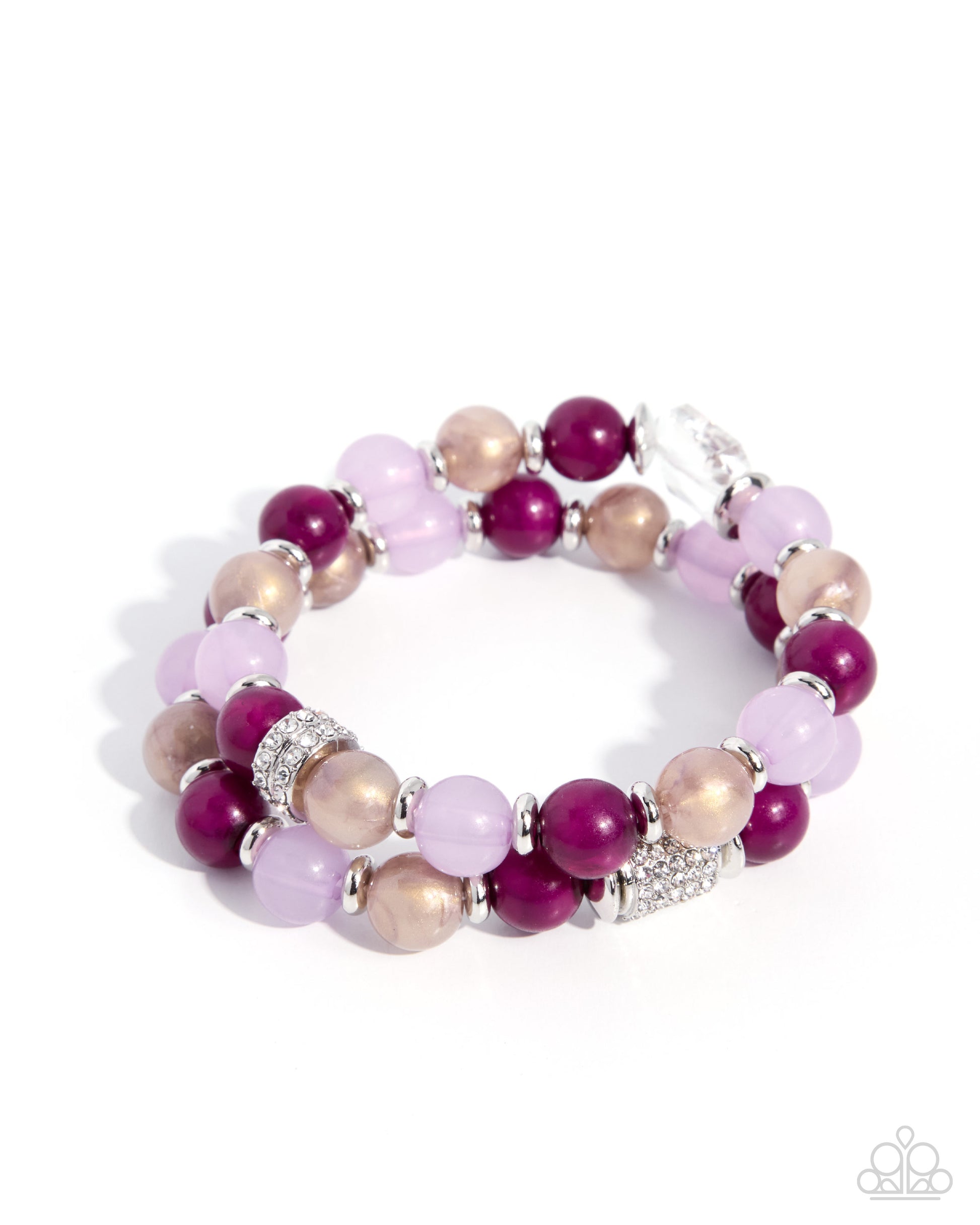 Artistic Arrangement - purple - Paparazzi bracelet