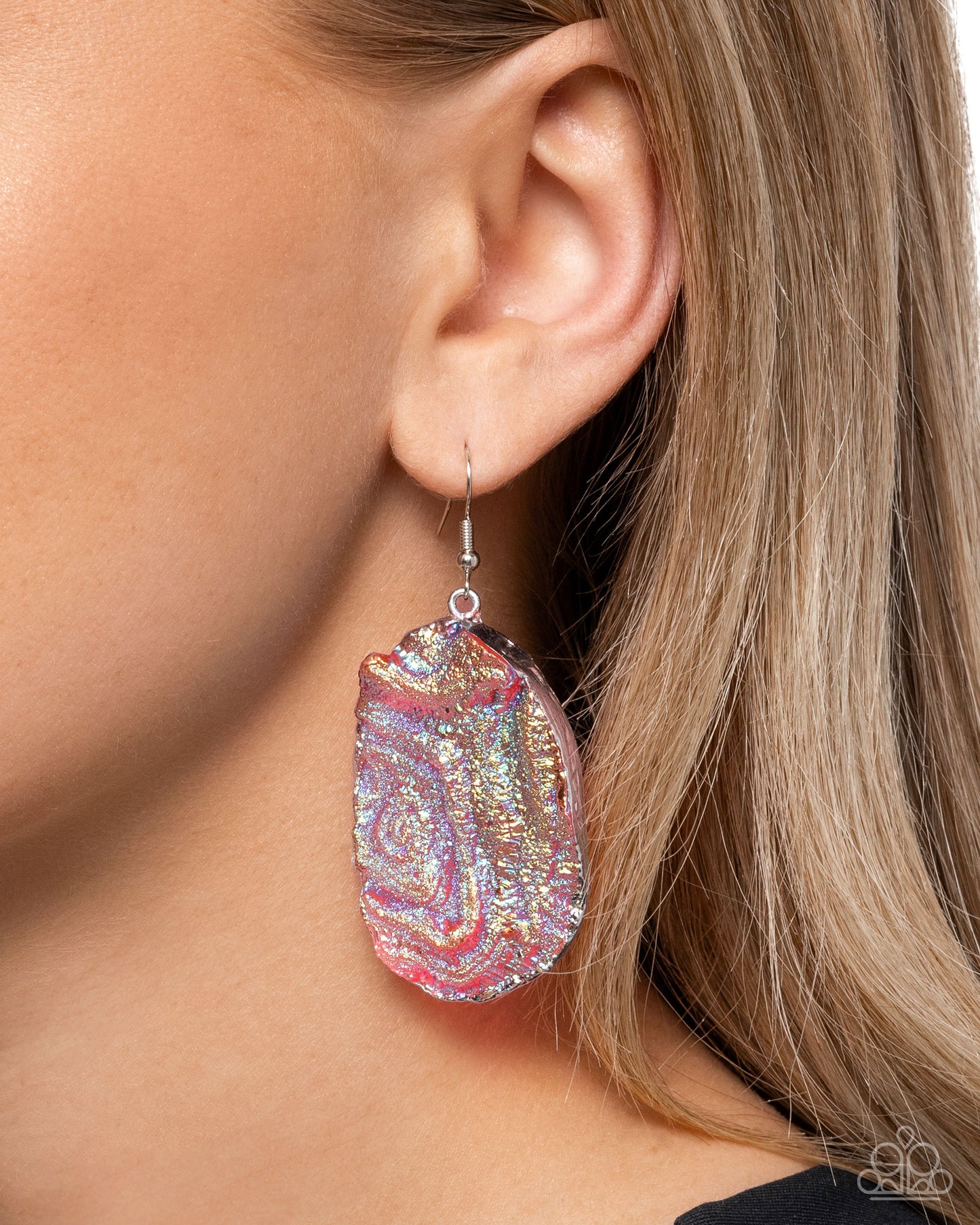 Artistic Avenue - pink - Paparazzi earrings