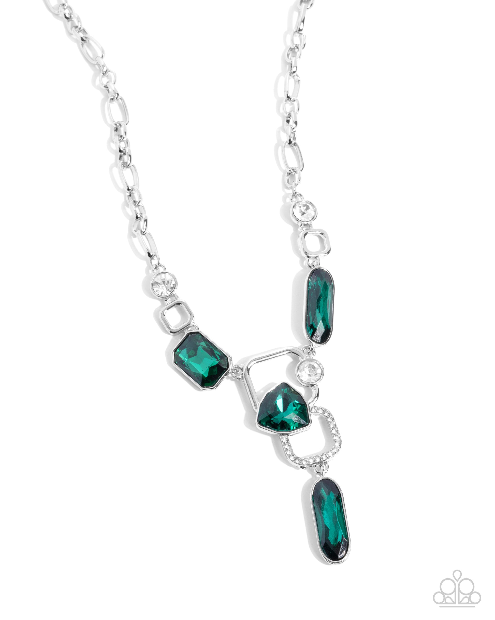 Artistic Elegance - green - Paparazzi necklace