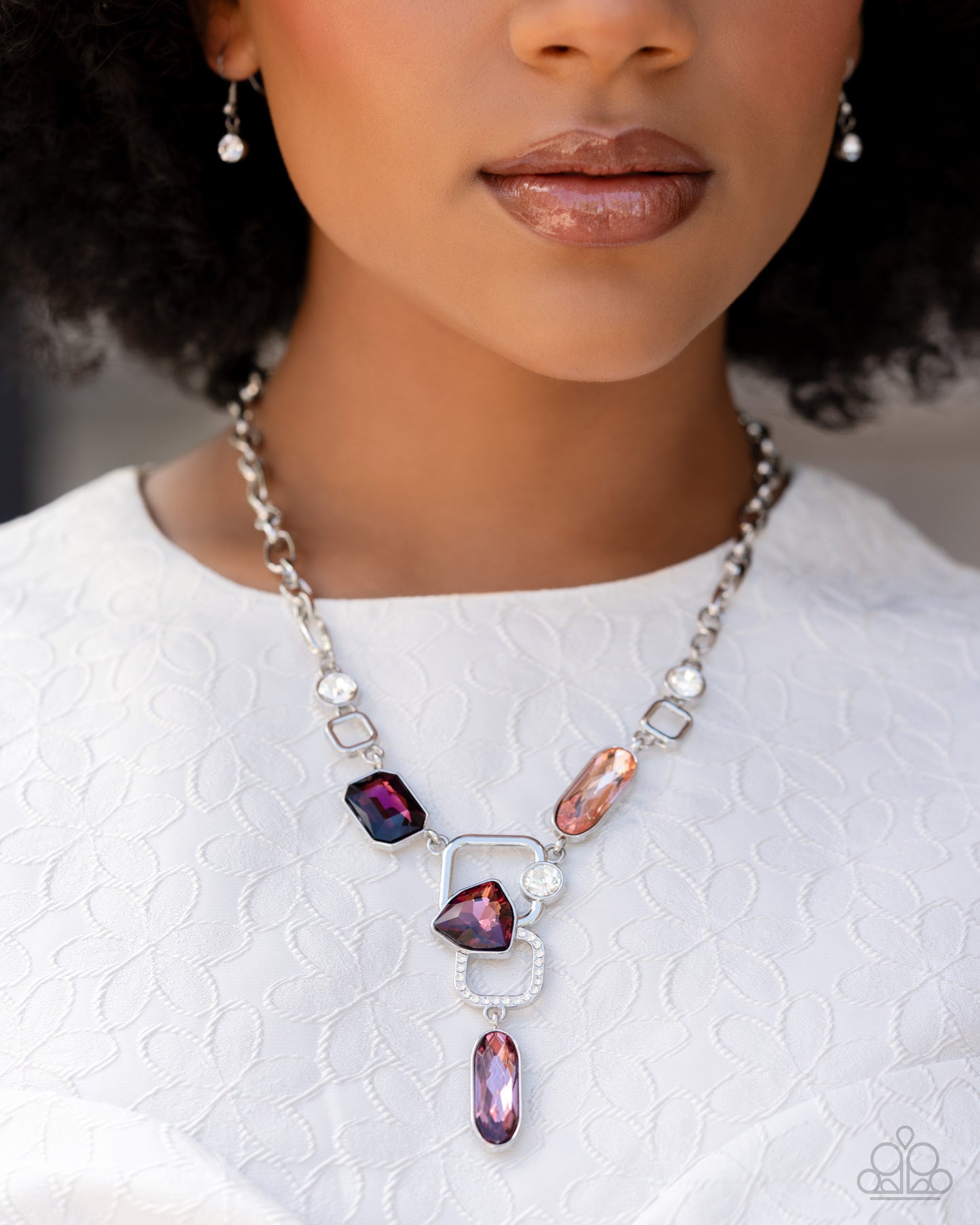 Artistic Elegance - purple - Paparazzi necklace