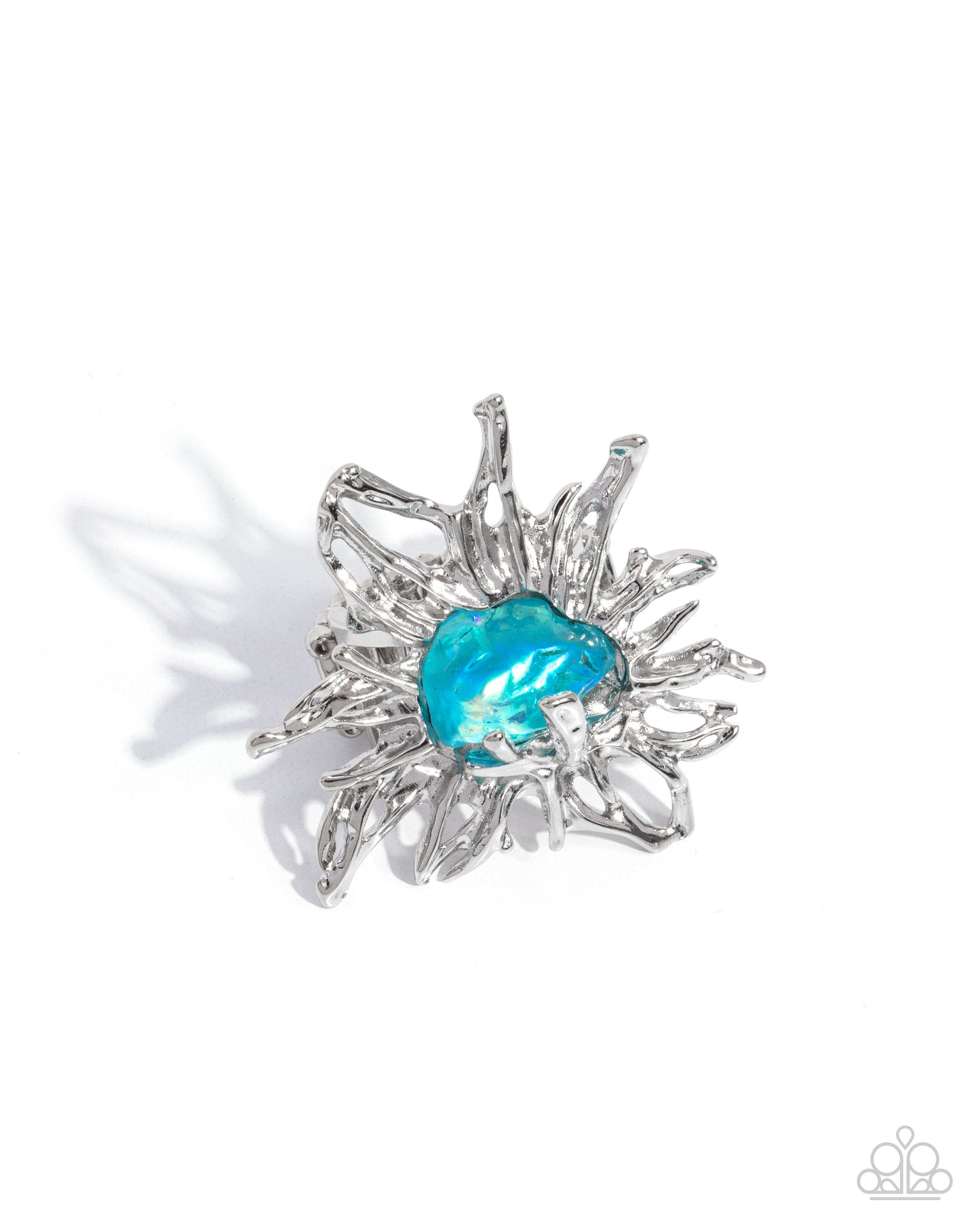 Artistic Movement - blue - Paparazzi ring