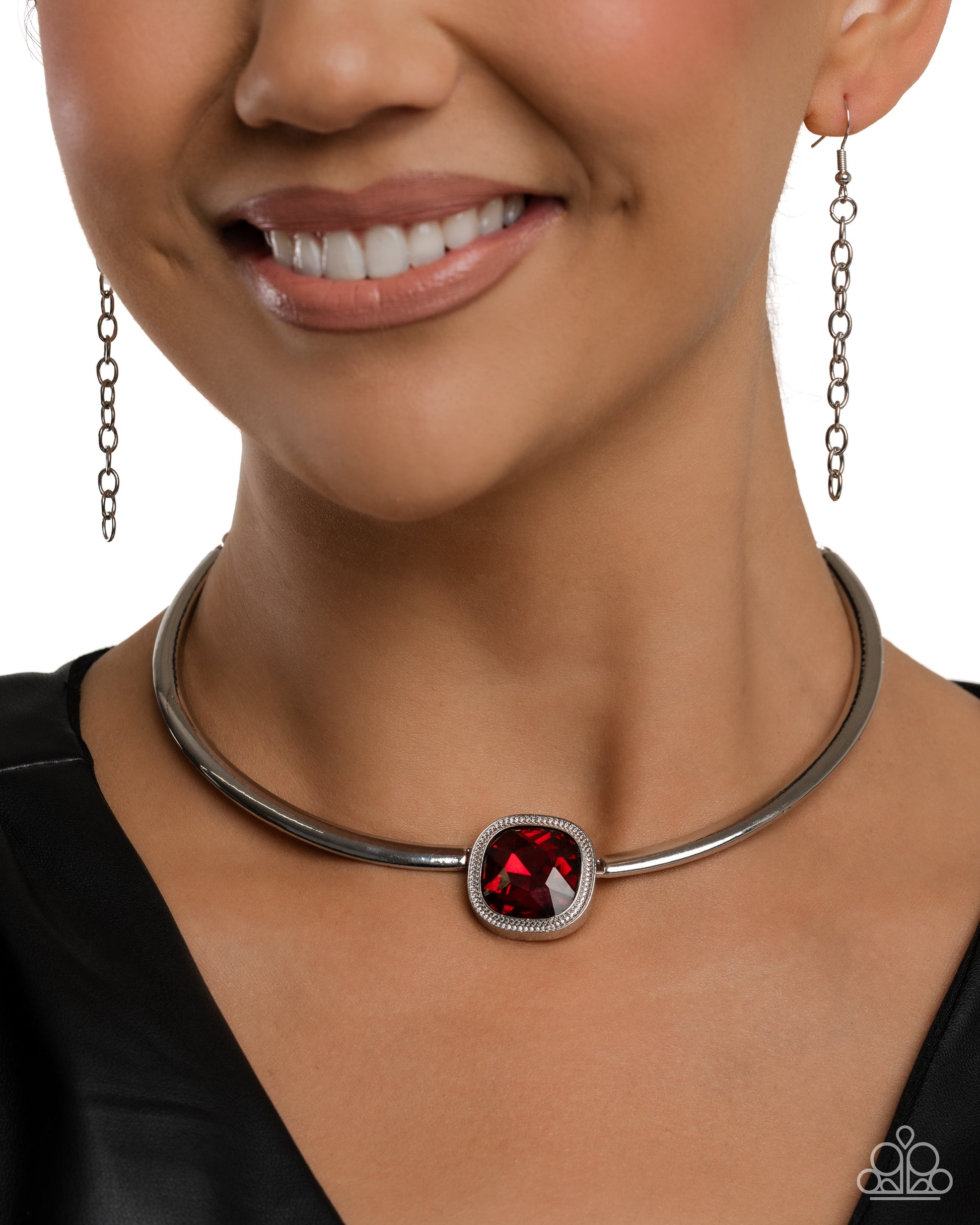 Asscher Assumption - red - Paparazzi complete set