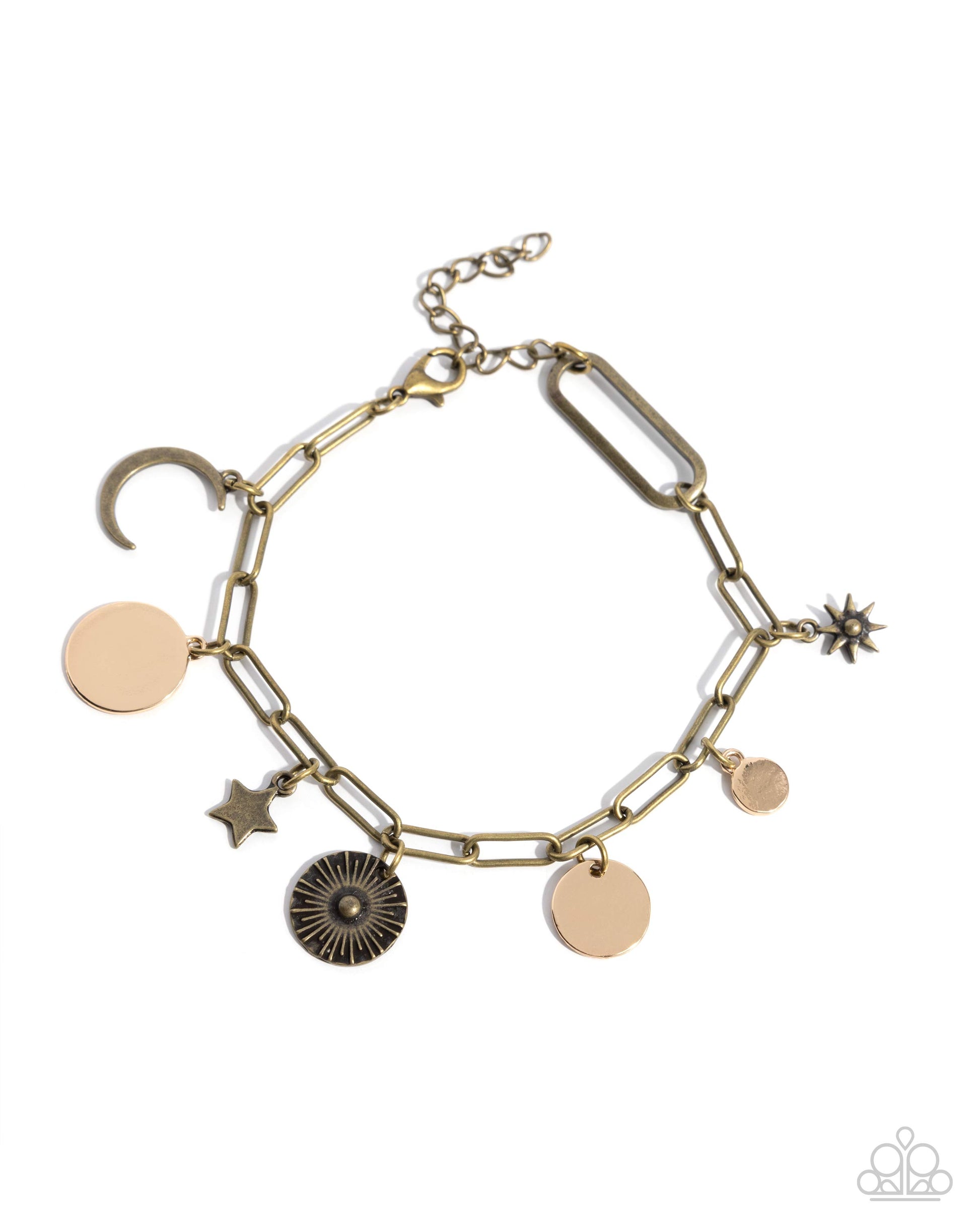 Astral Alias - brass - Paparazzi bracelet