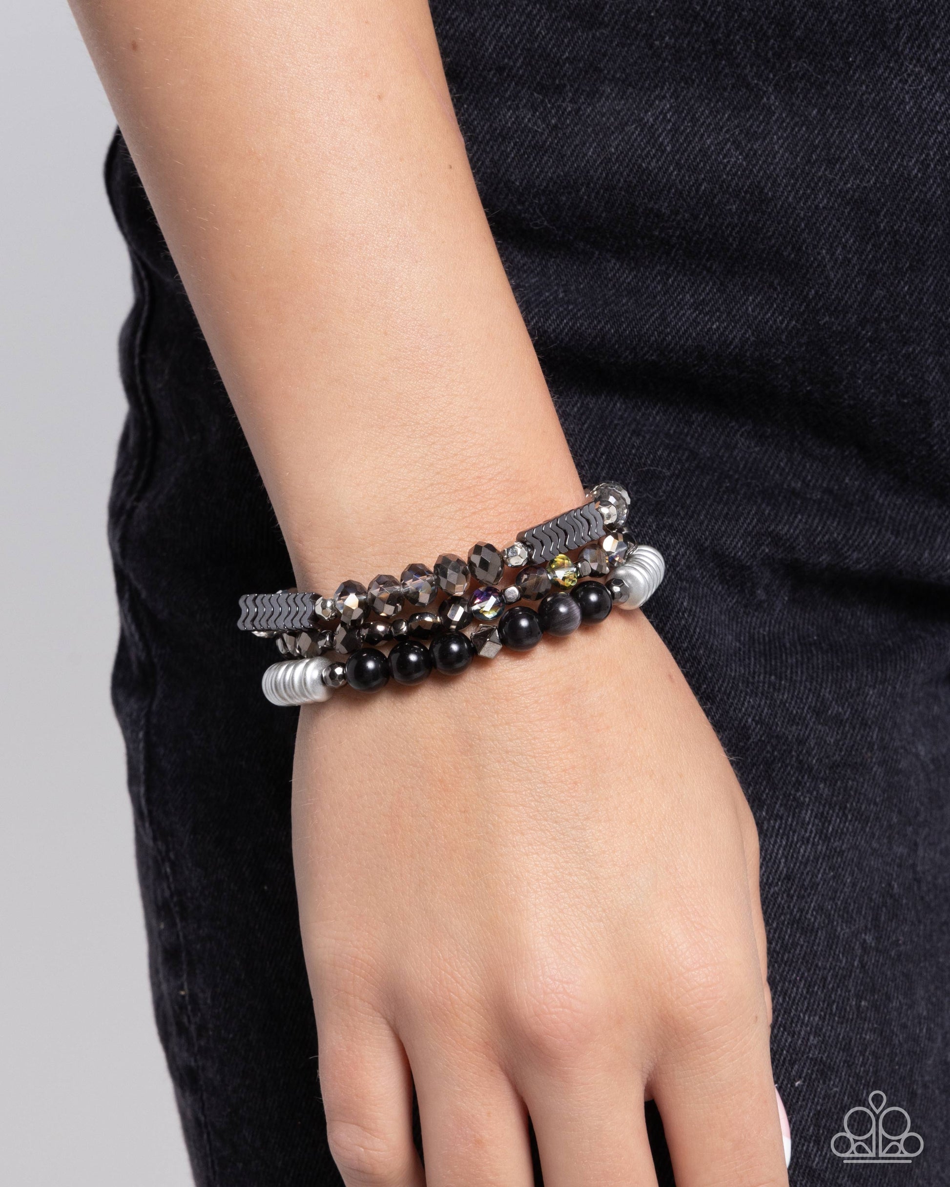 Attention Seeker - black - Paparazzi bracelet