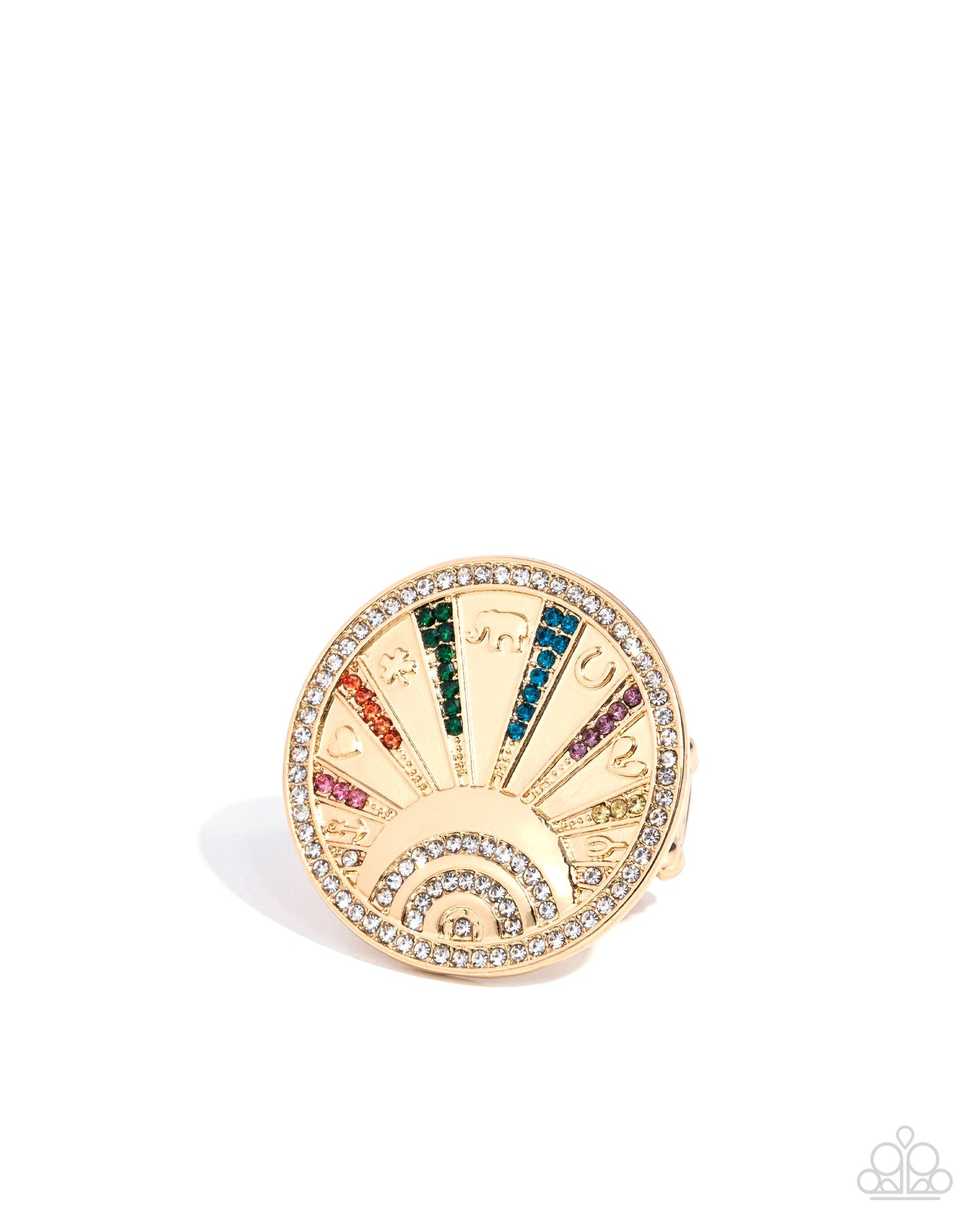 Audacious Aesthetic - multi - Paparazzi ring
