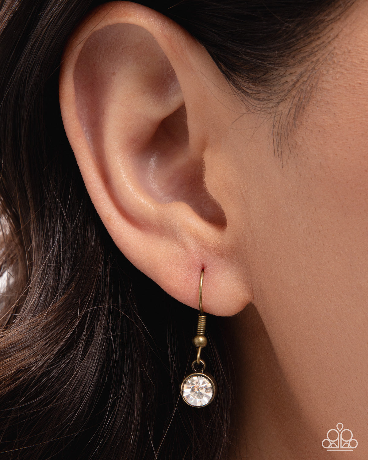 Authentic Abloom - brass - Paparazzi necklace