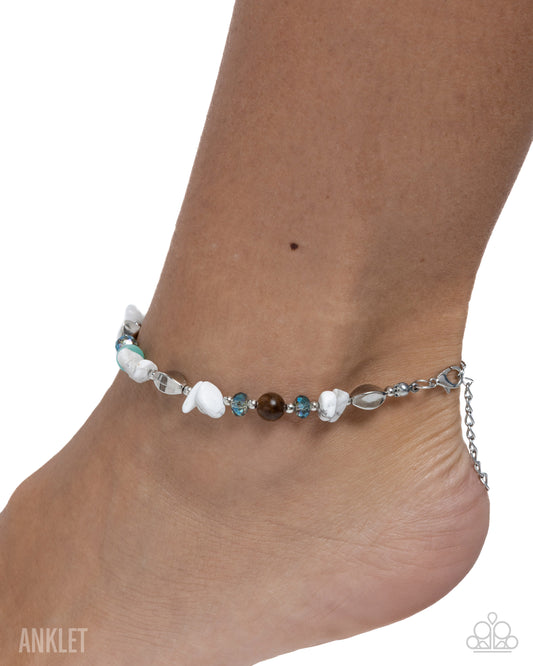 Authentic Academy - multi - Paparazzi anklet