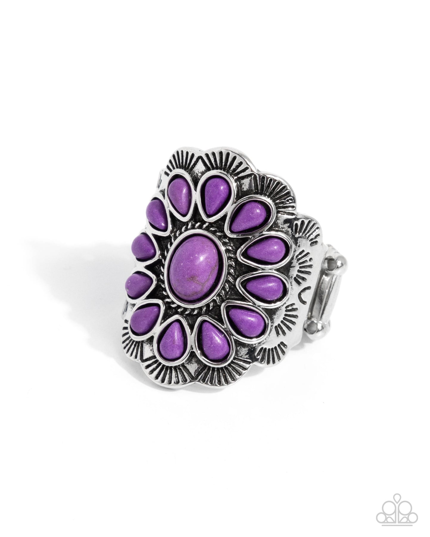 Authentic Allegiance - purple - Paparazzi ring