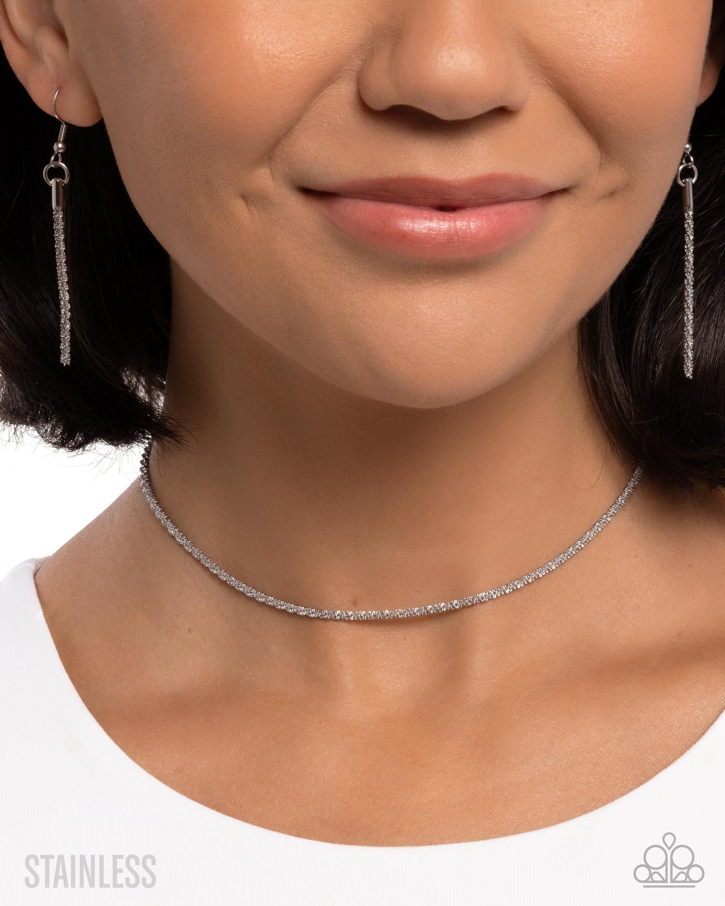 Authoritative Academy - silver - Paparazzi necklace