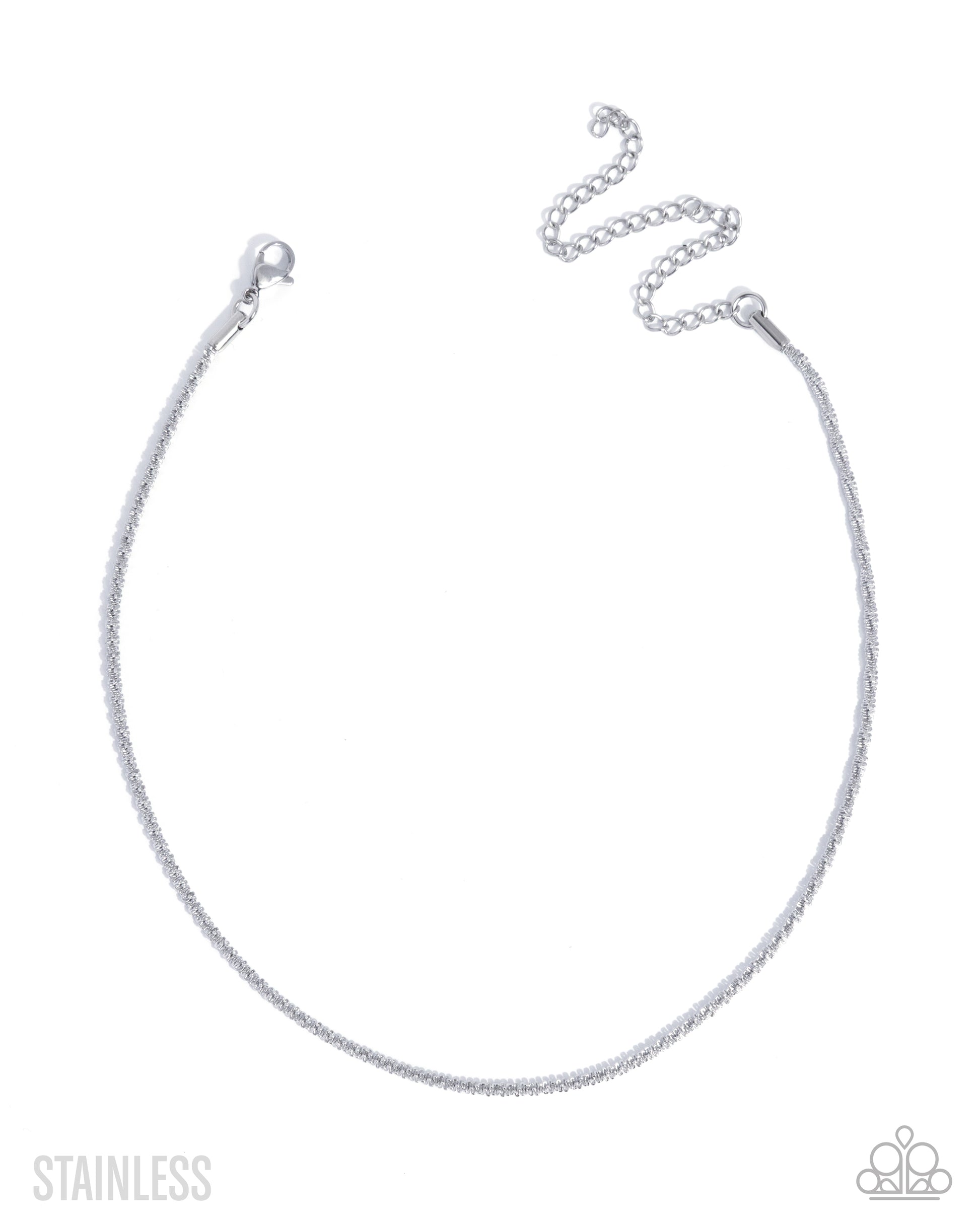 Authoritative Academy - silver - Paparazzi necklace