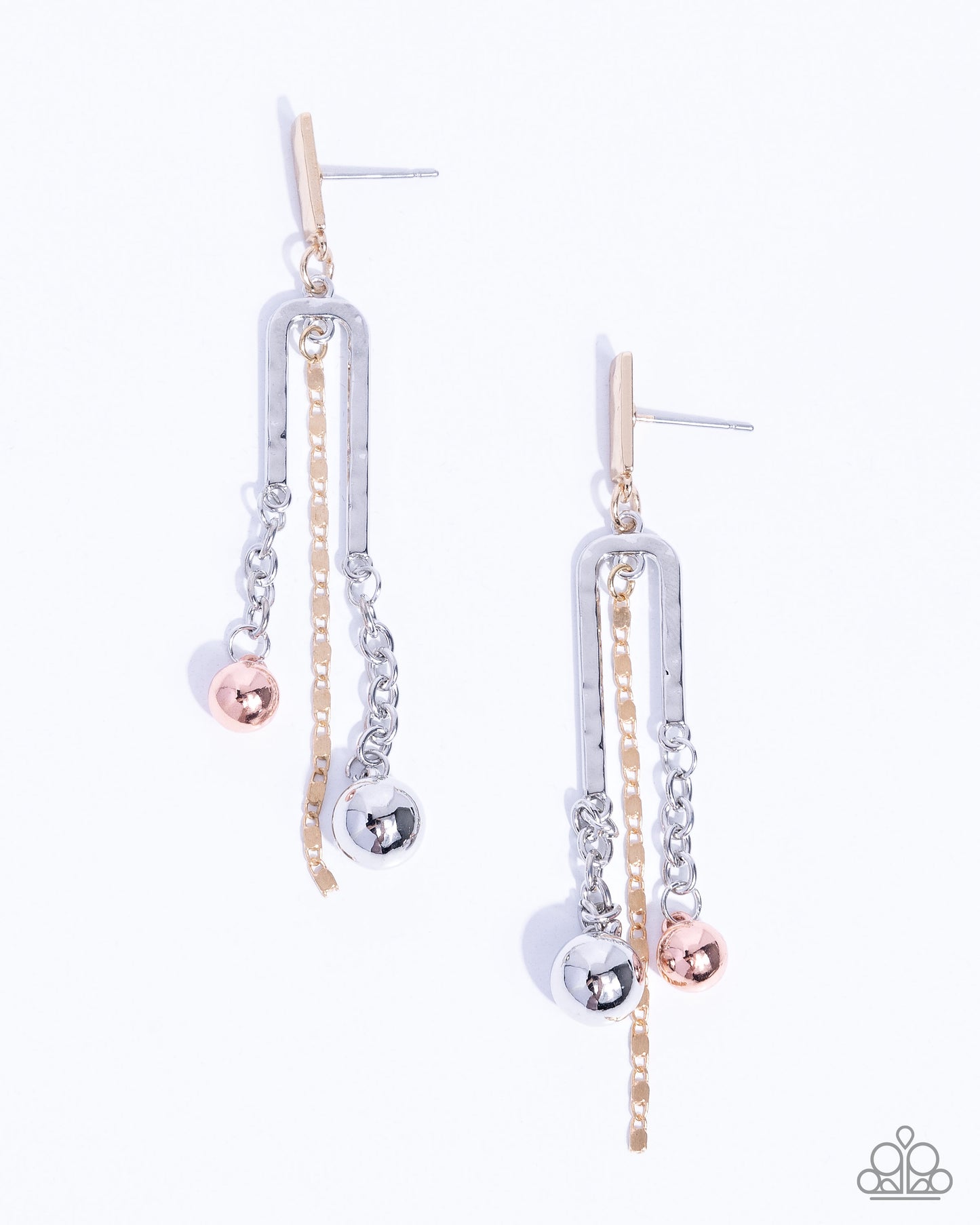 Authoritative Admiration - multi - Paparazzi earrings
