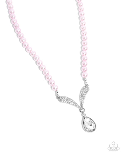 Avant-Garde Adornment - pink - Paparazzi necklace