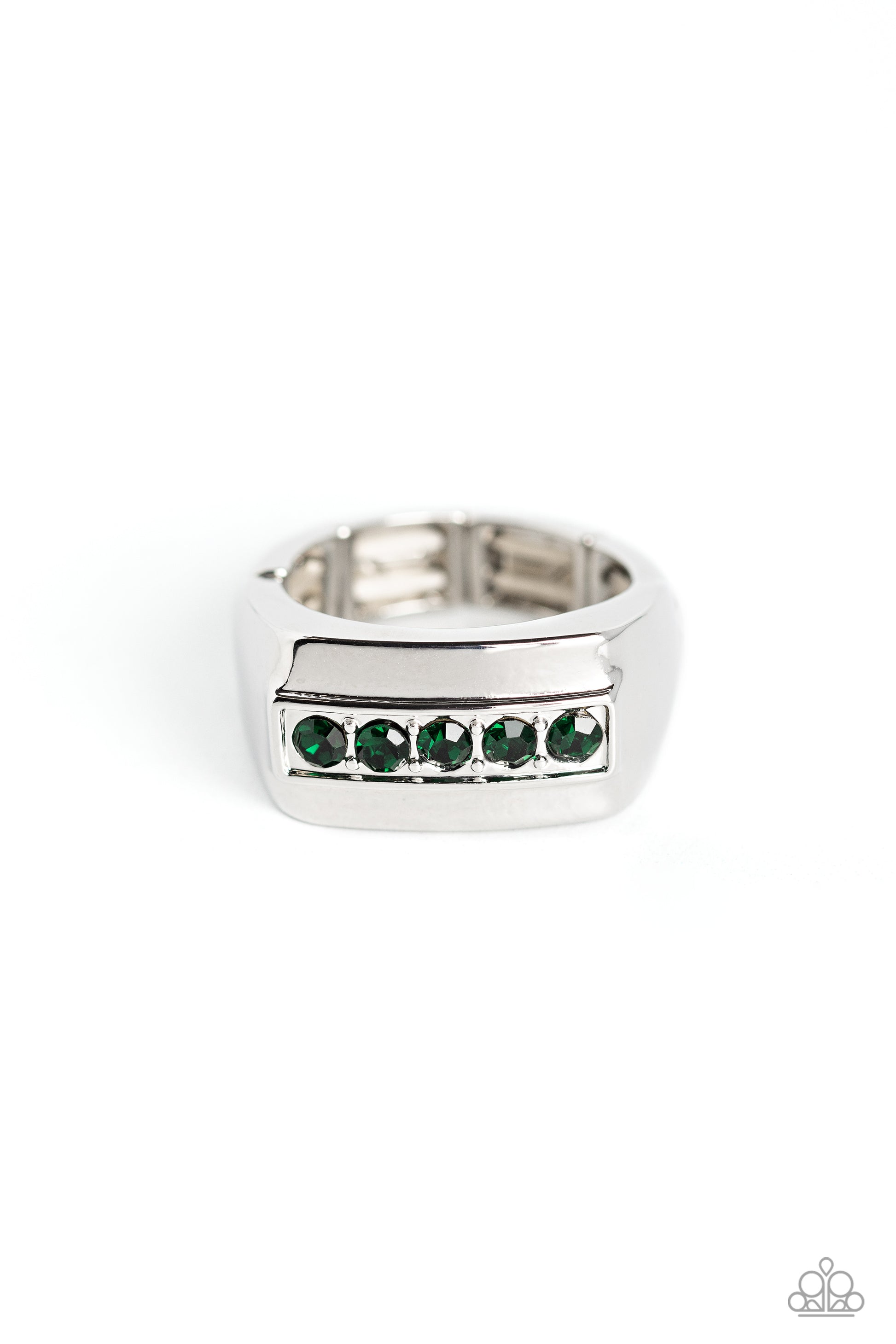 BRAWL For One - green - Paparazzi MENS ring
