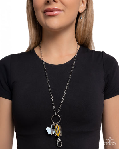 Back to School - multi - Paparazzi LANYARD necklace