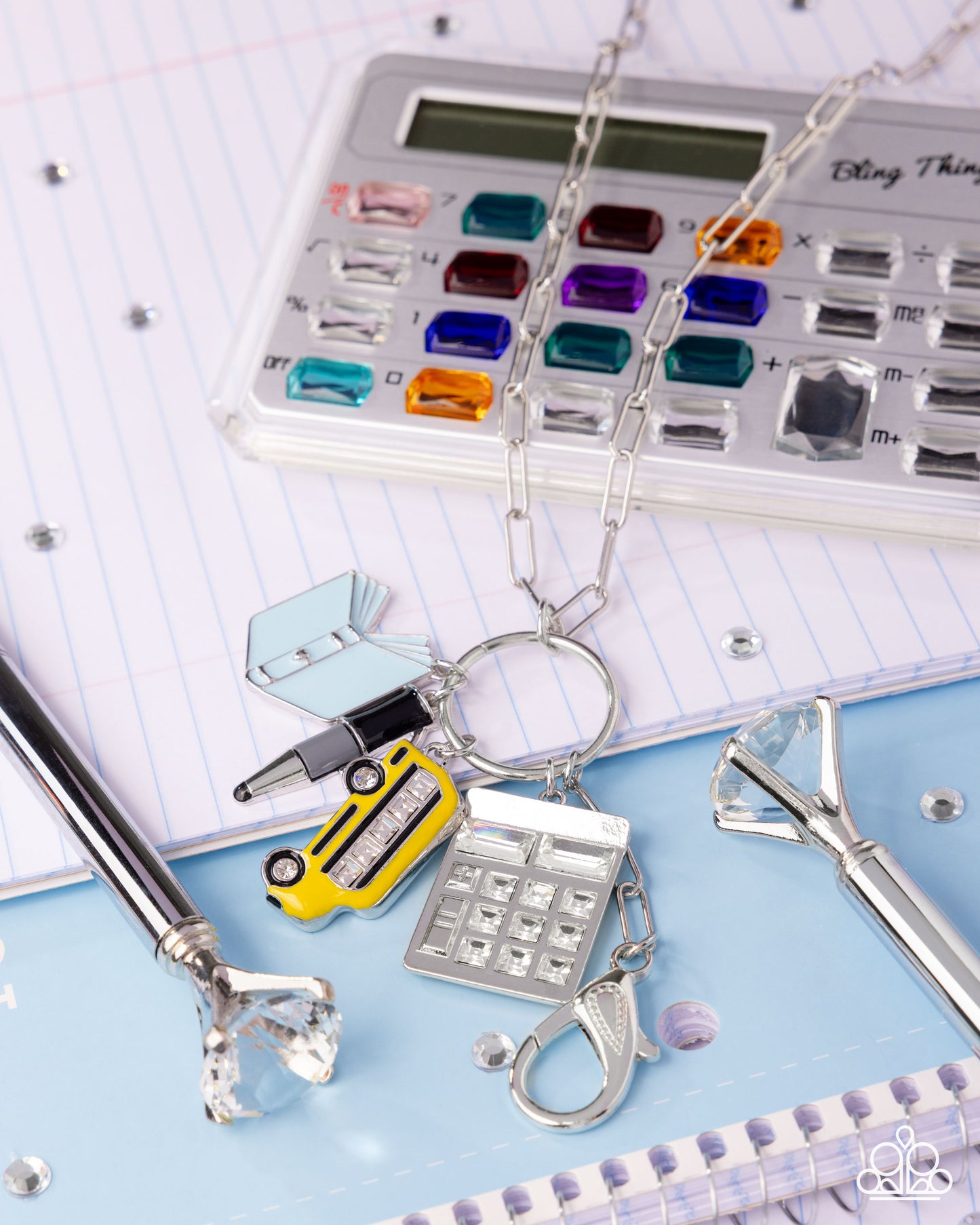 Back to School - multi - Paparazzi LANYARD necklace