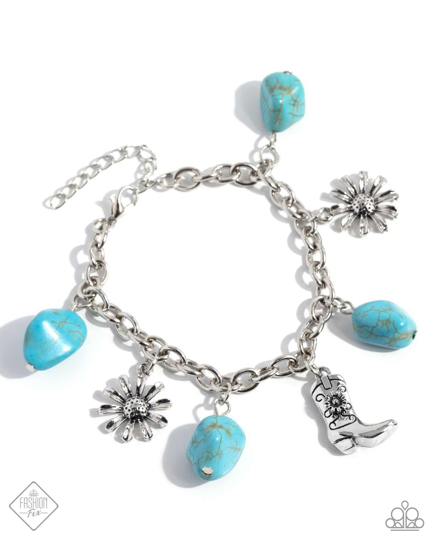 Badlands Beau - blue - Paparazzi bracelet