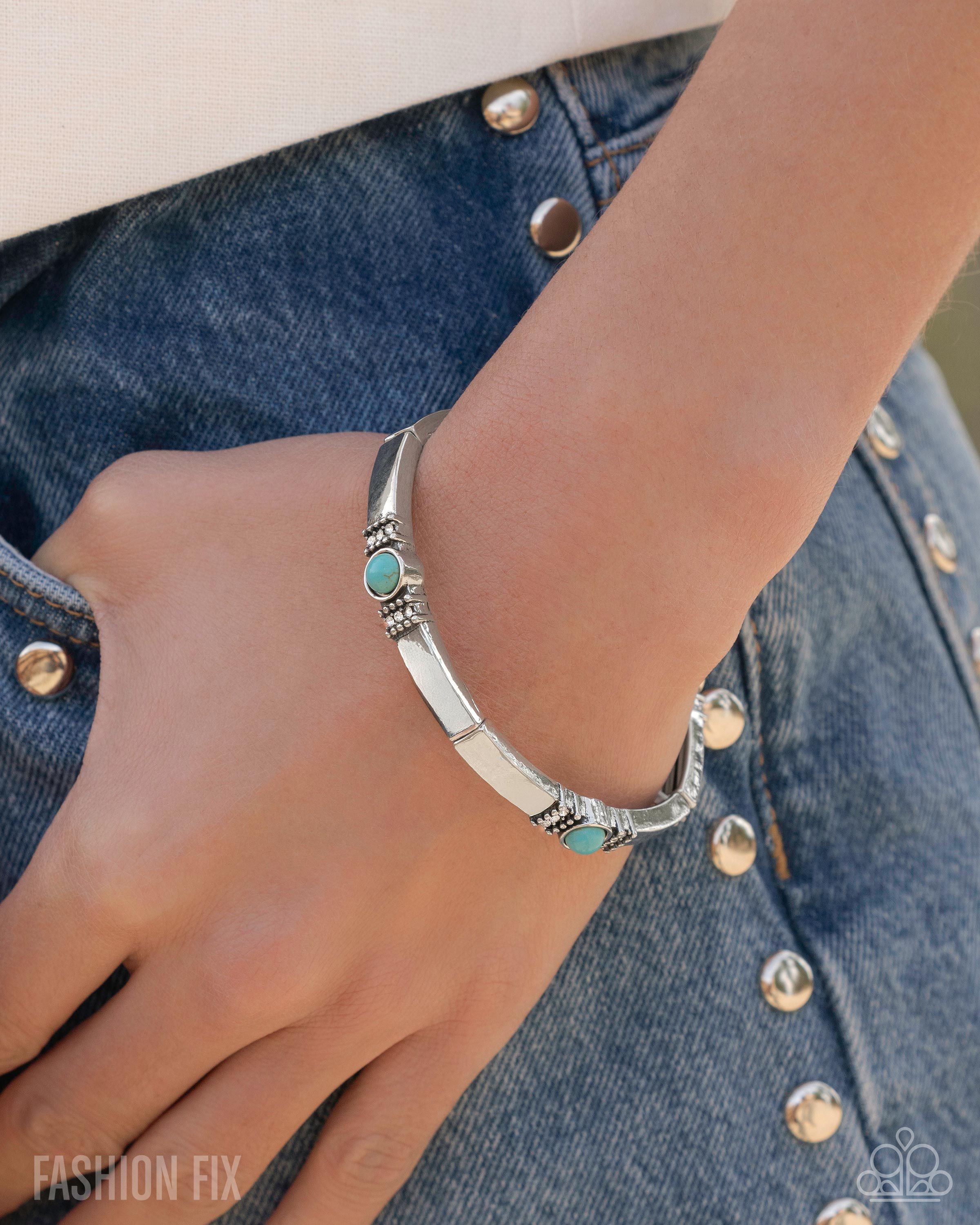 Badlands Beginning - blue - Paparazzi bracelet – JewelryBlingThing