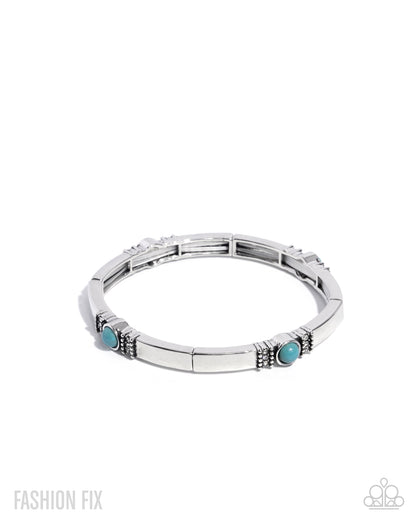 Badlands Beginning - blue - Paparazzi bracelet