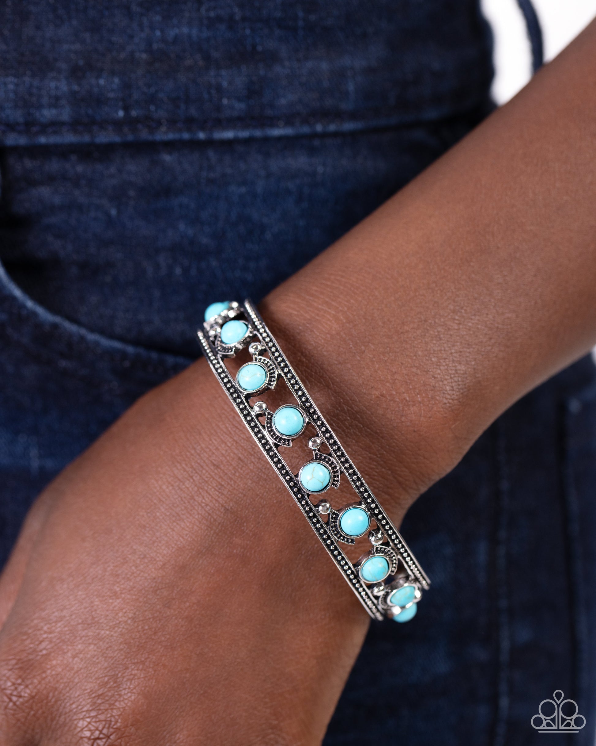 Badlands Bliss - blue - Paparazzi bracelet