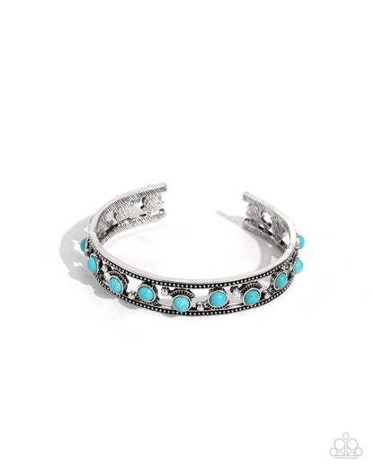 Badlands Bliss - blue - Paparazzi bracelet