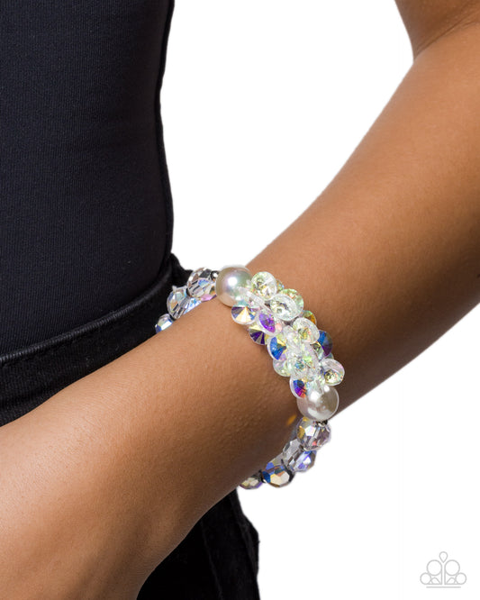 Bagatelle Bling - white - Paparazzi bracelet
