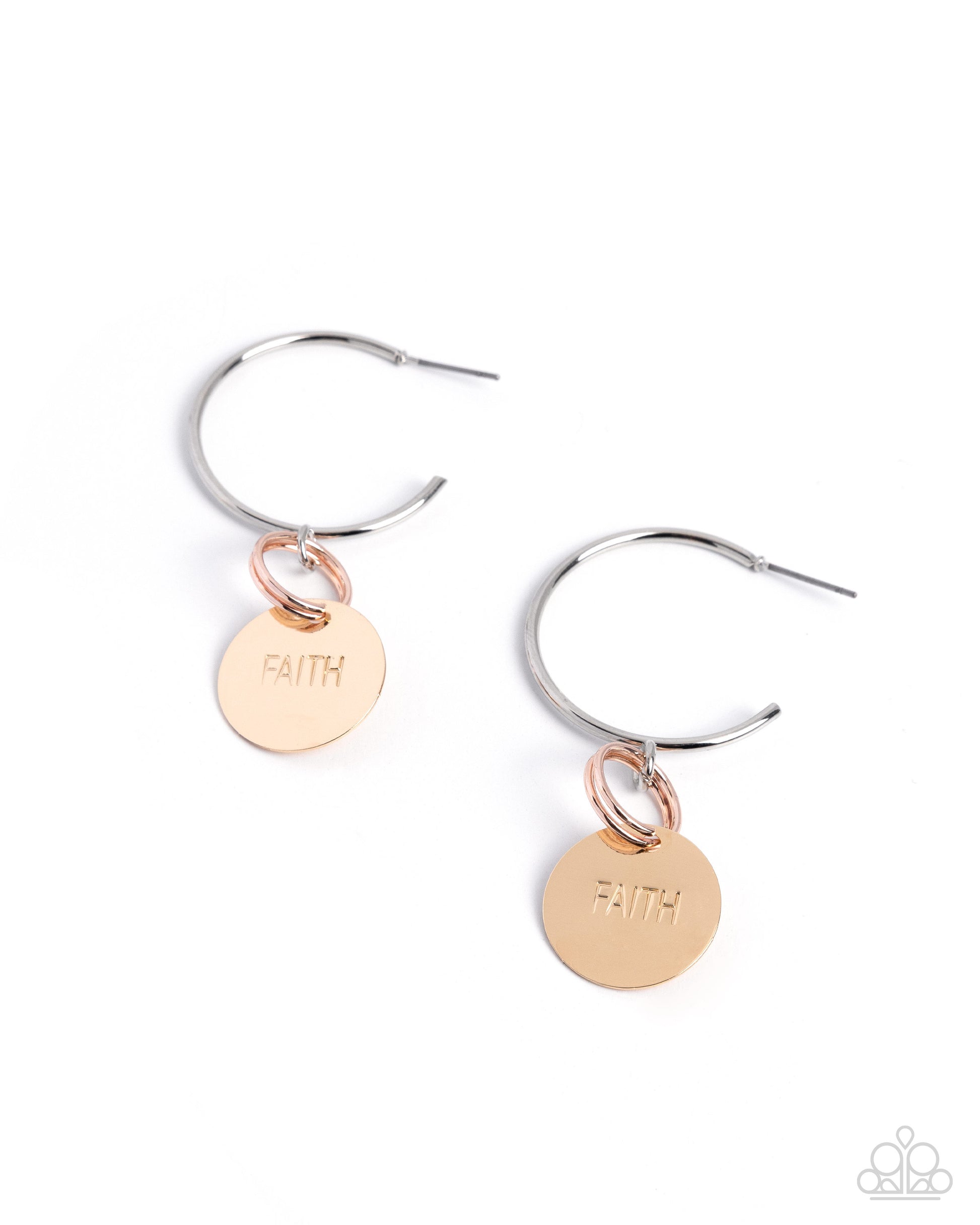 Balanced Belief - multi - Paparazzi earrings