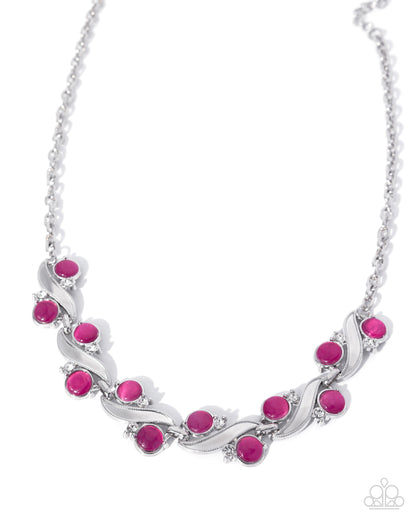 Balanced Bliss - pink - Paparazzi necklace