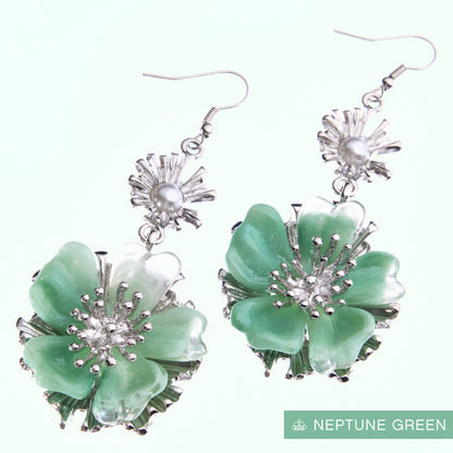 Ballet Beacon - green - Paparazzi earrings