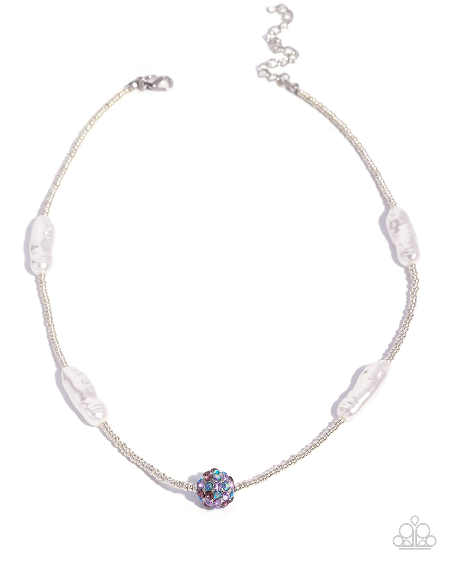 Baroque Ballroom - purple - Paparazzi necklace