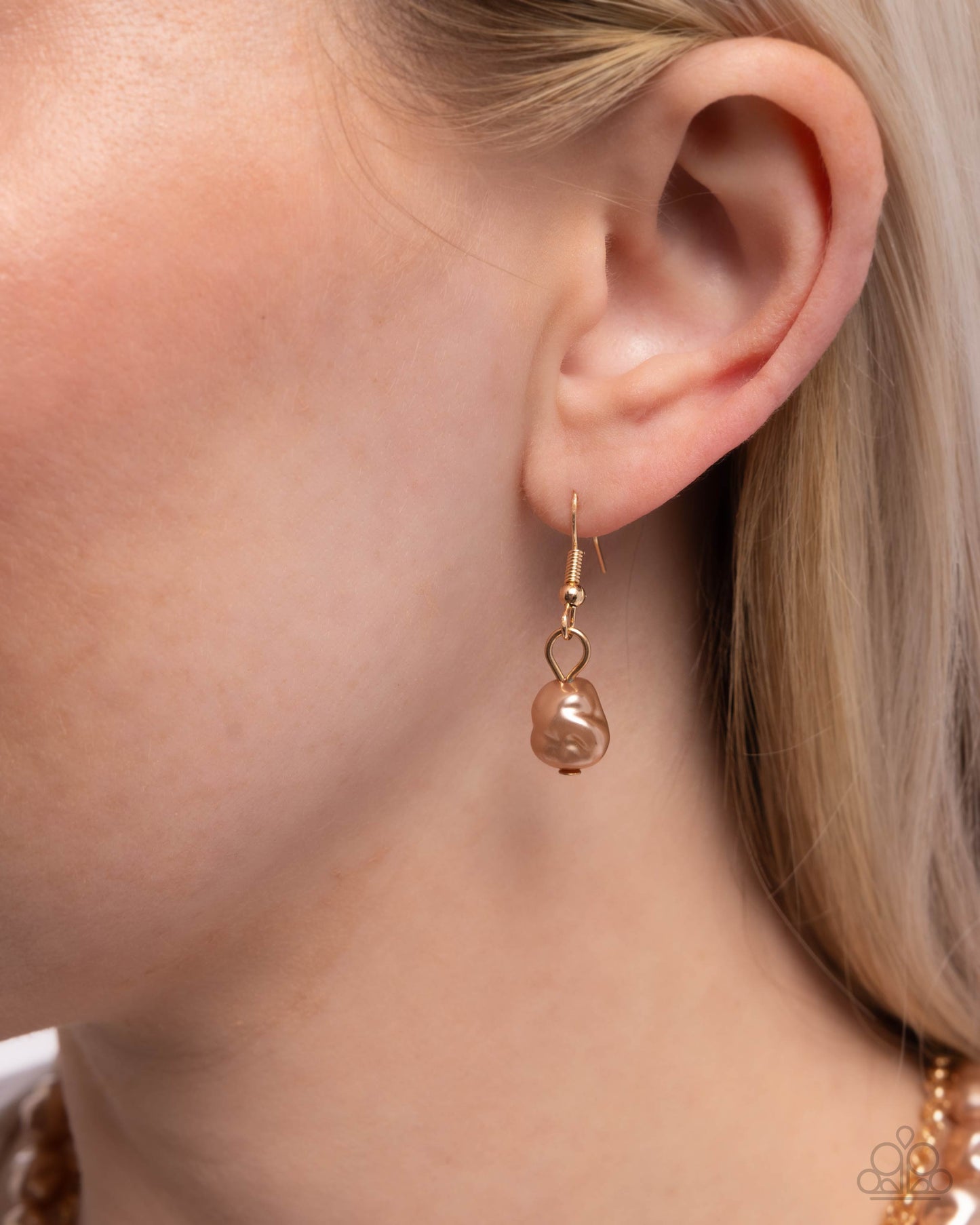 Baroque Bling - brown - Paparazzi necklace