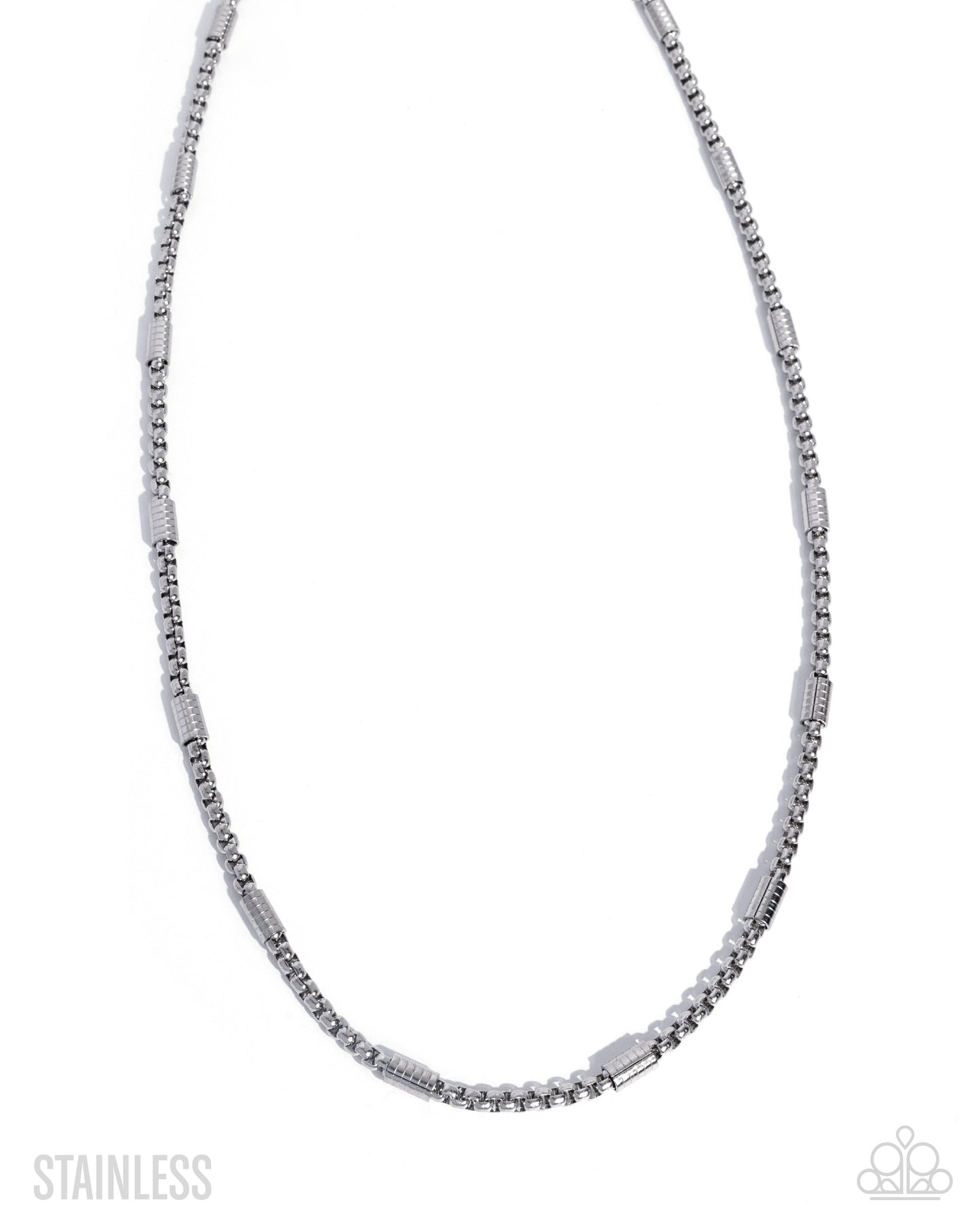 Barricade Bravado - silver - Paparazzi MENS complete set
