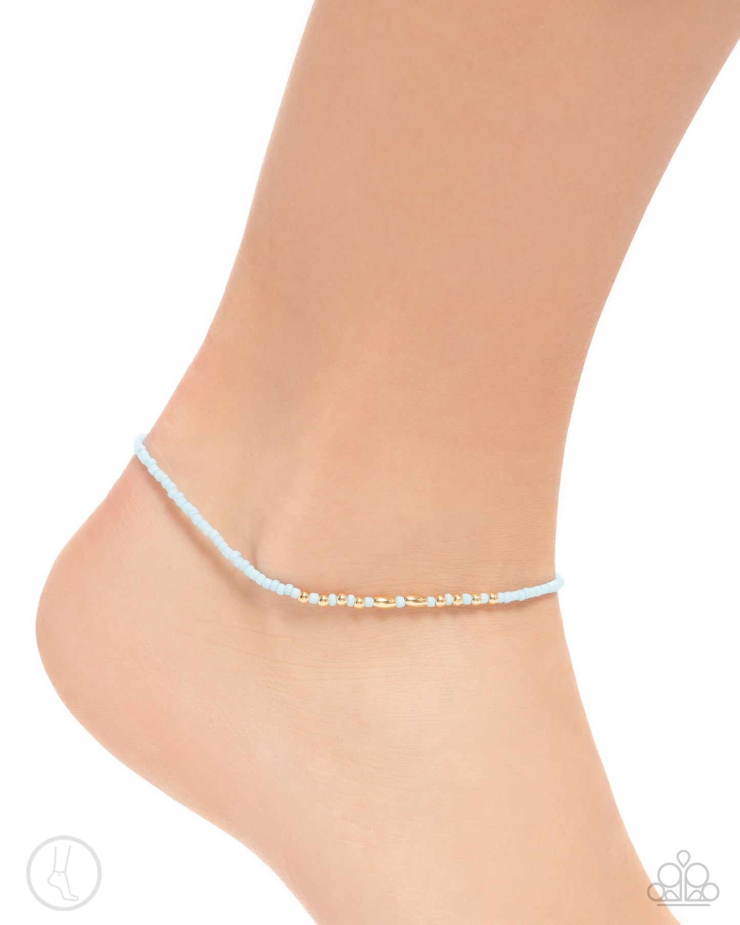 Basic Brightness - gold - Paparazzi anklet