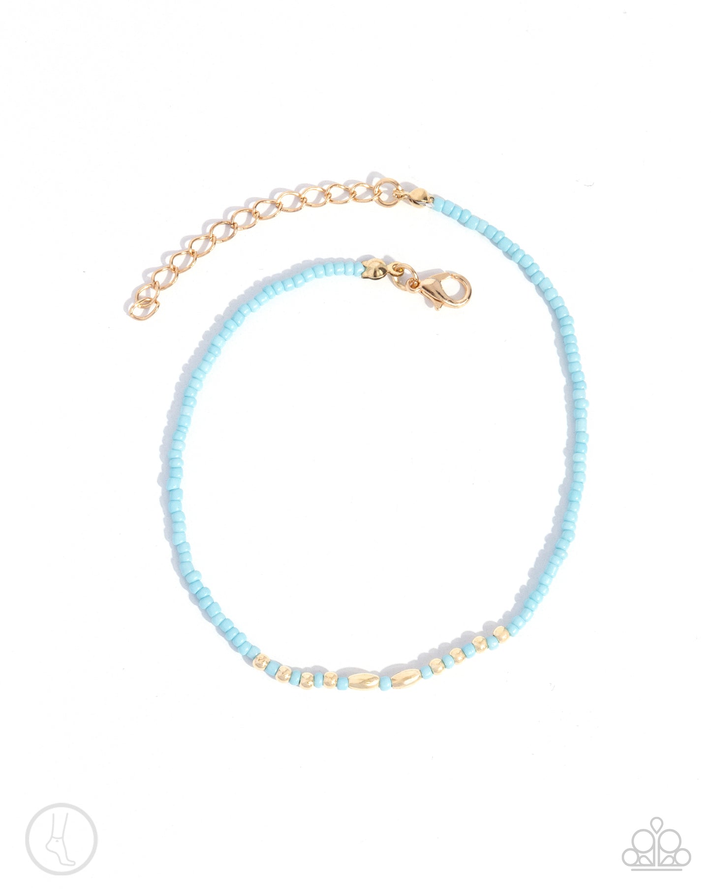 Basic Brightness - gold - Paparazzi anklet