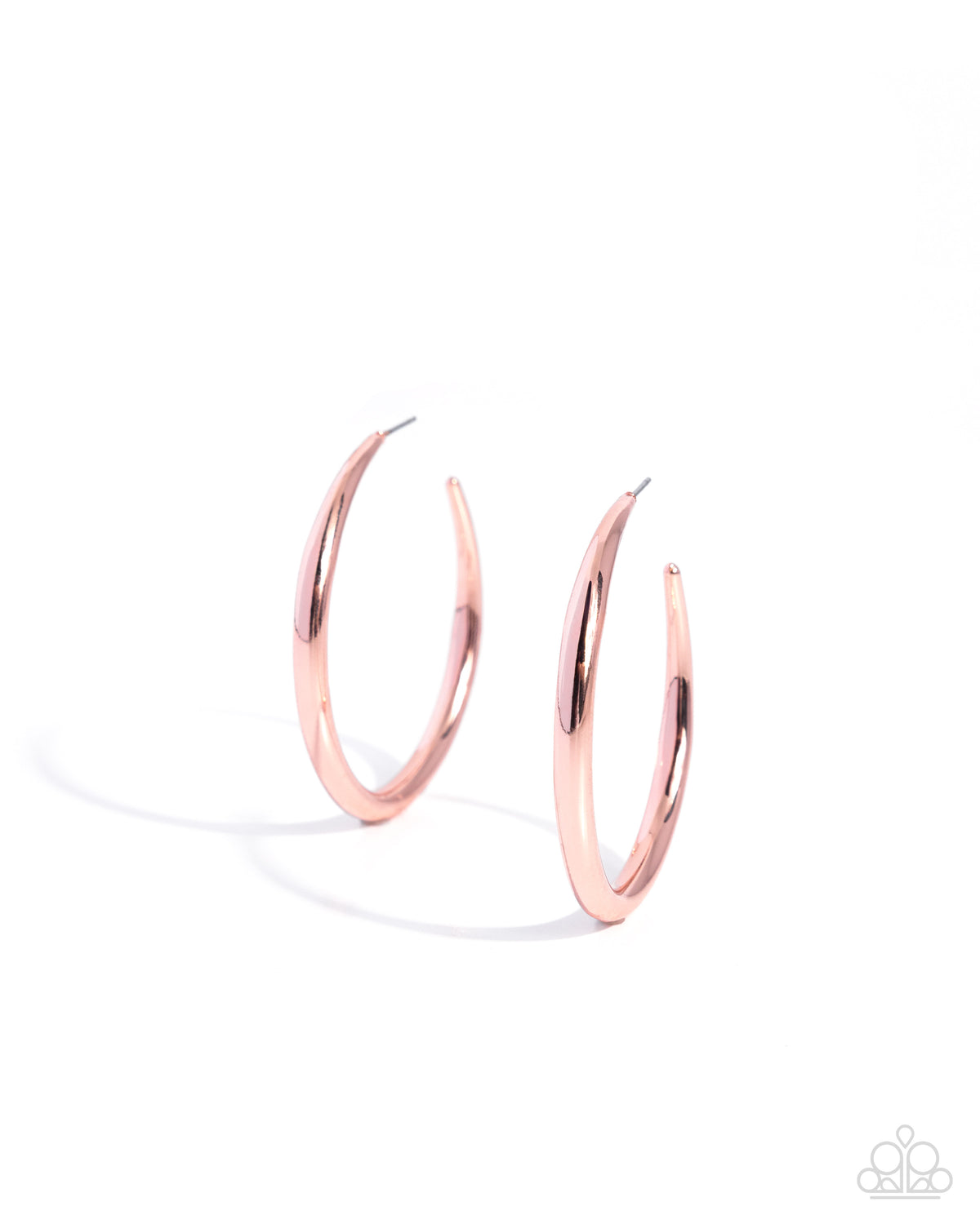 Basic Business - copper - Paparazzi earrings