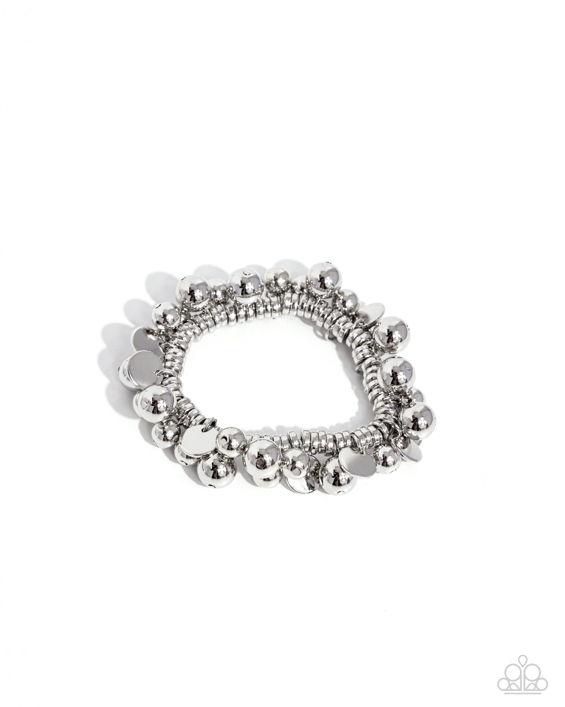 Bauble Beginning - silver - Paparazzi bracelet