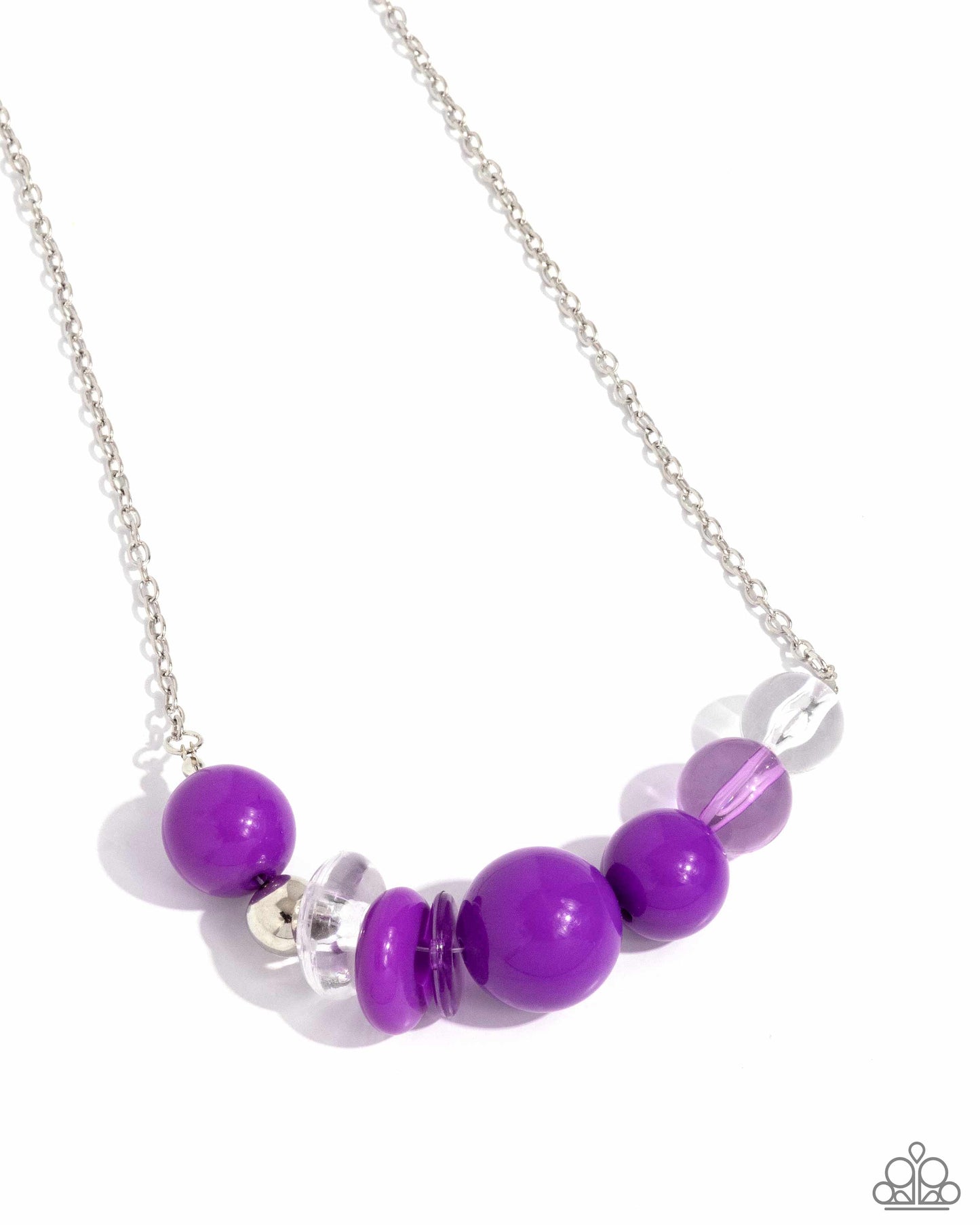 Bauble Bonanza - purple - Paparazzi necklace