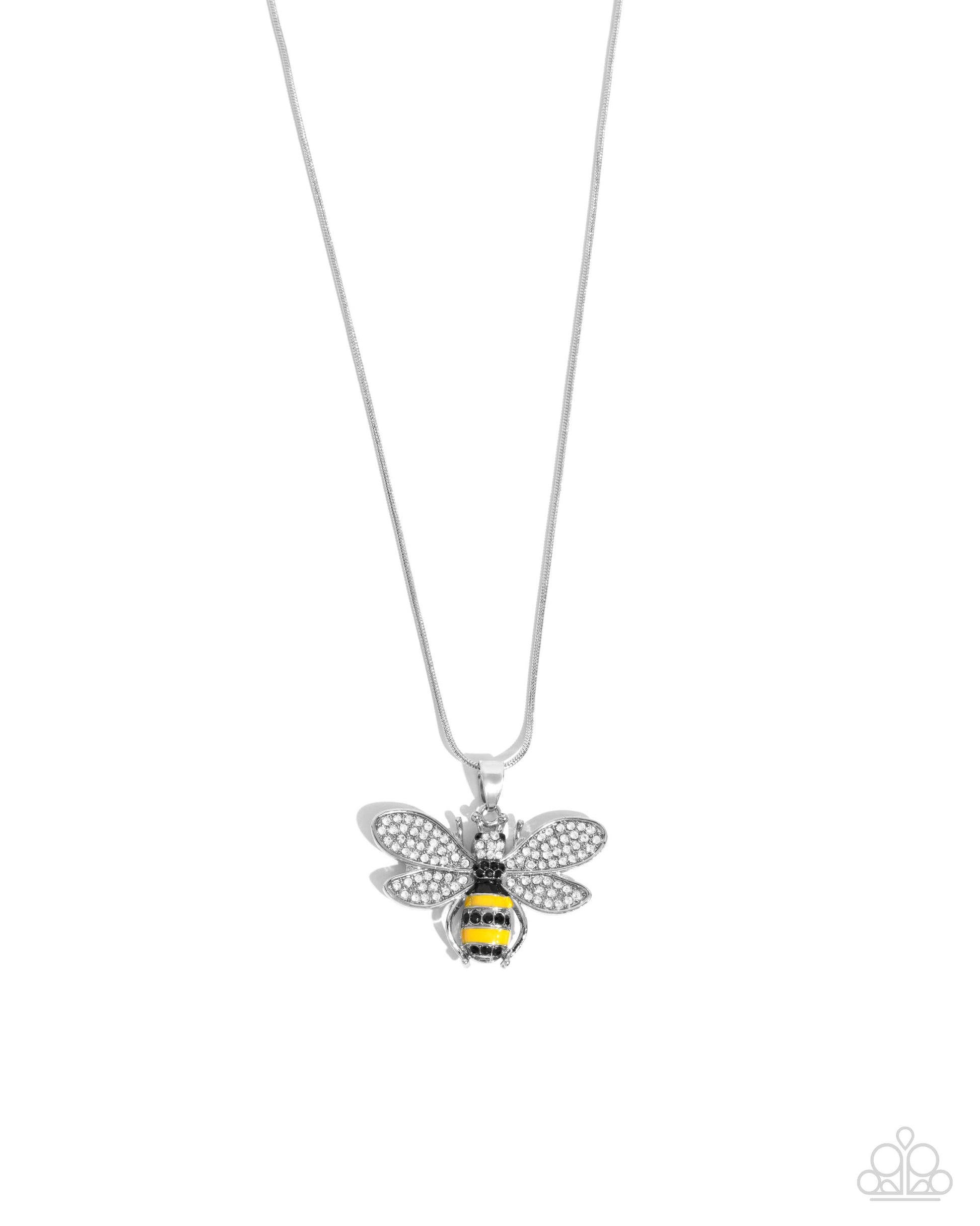 Be Humble Bumblebee - yellow - Paparazzi necklace