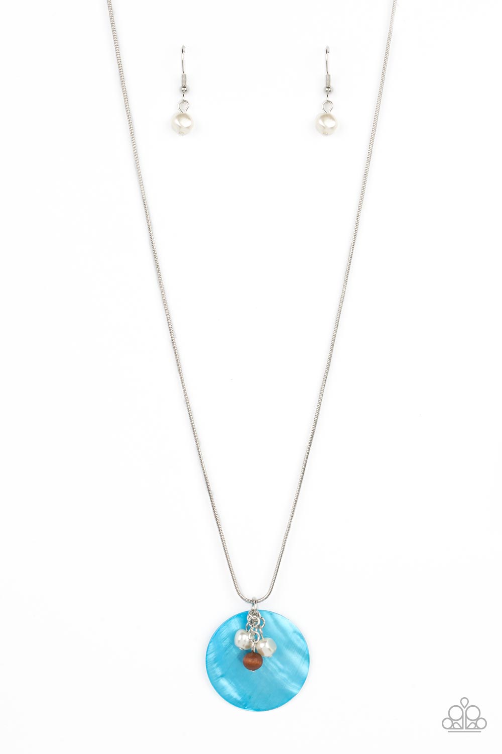 Beach House Harmony - blue - Paparazzi necklace