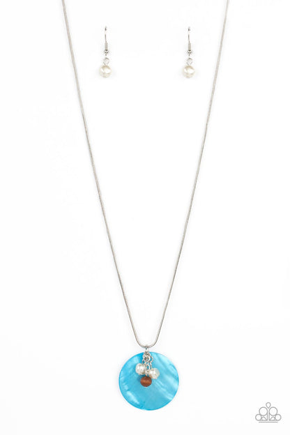 Beach House Harmony - blue - Paparazzi necklace