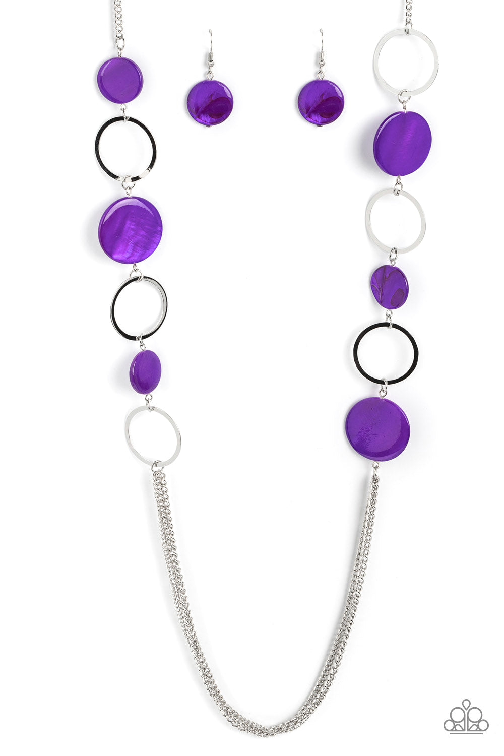 Beach Hub - purple - Paparazzi necklace