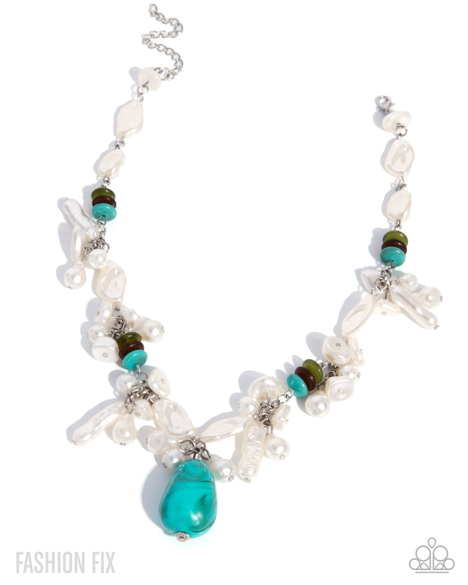 Beachy Bravado - multi - Paparazzi necklace